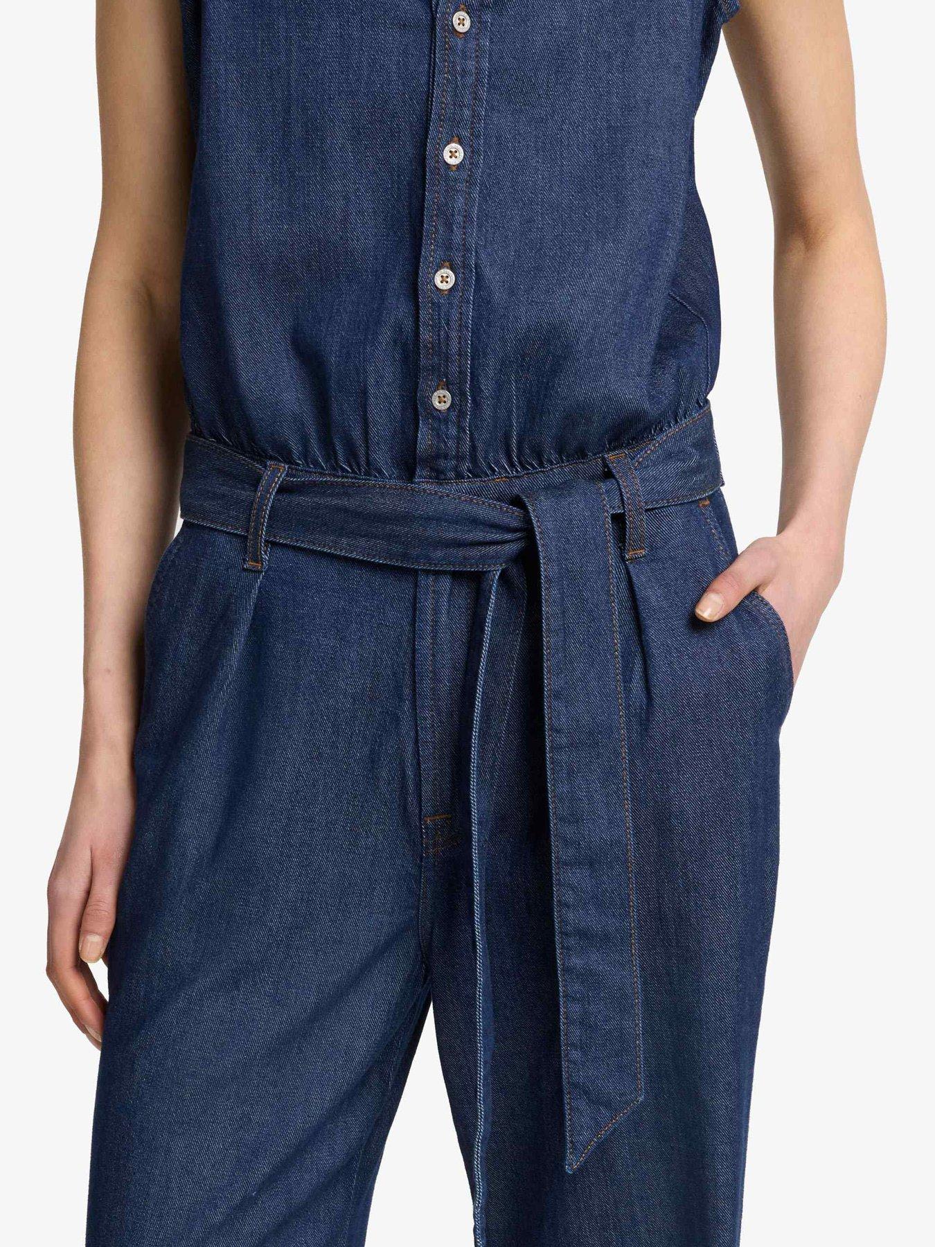 Image 6 of 6 of 7 FOR ALL MANKIND Denim Jumpsuit