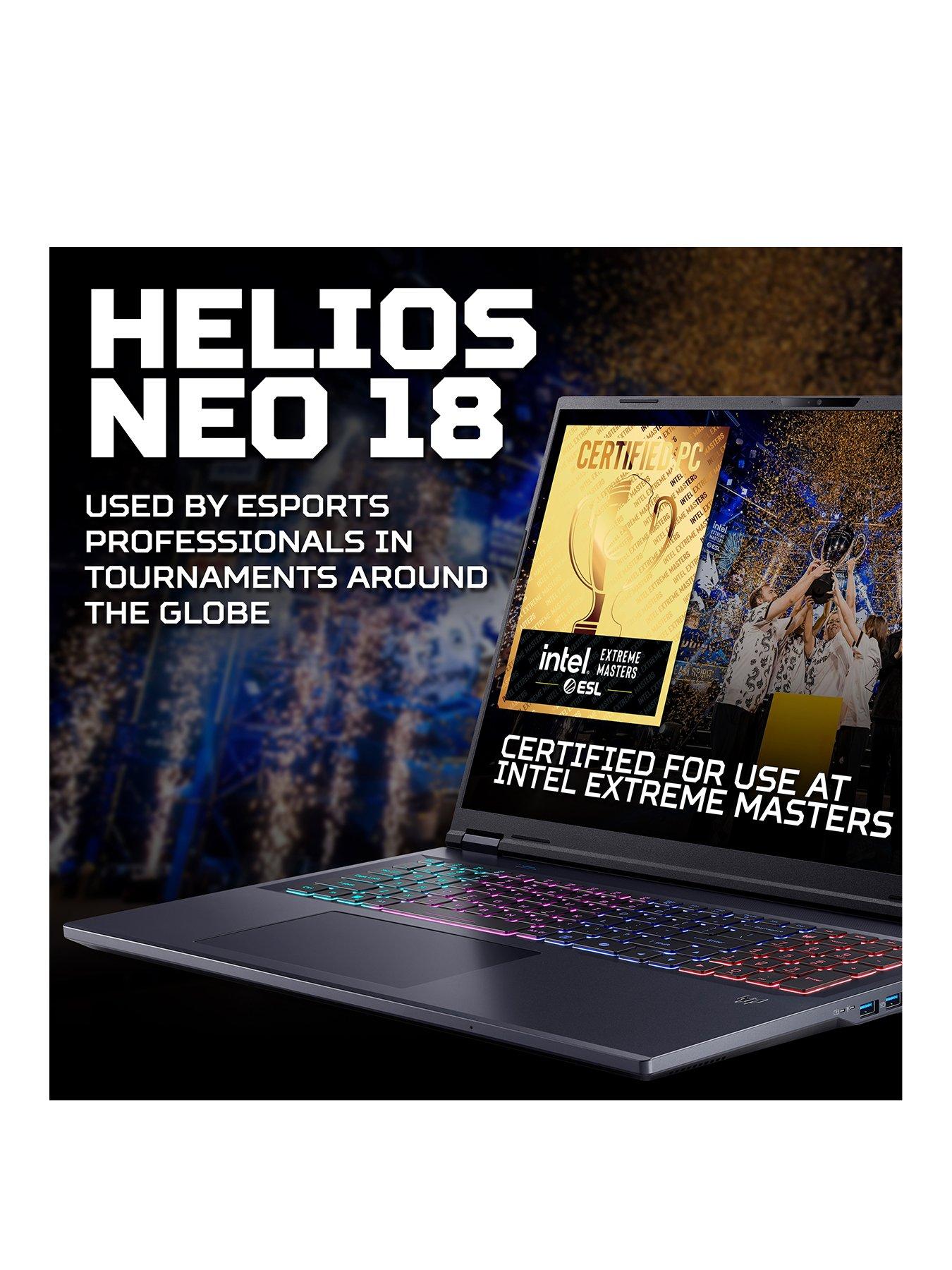  image of acer-predator-helios-neo-18nbspai-gaming-laptop-18in-qhd-240hznbsprtx-5070-tinbspintel-core-ultra-9-275hxnbsp16gb-ram-1tb-ssd
