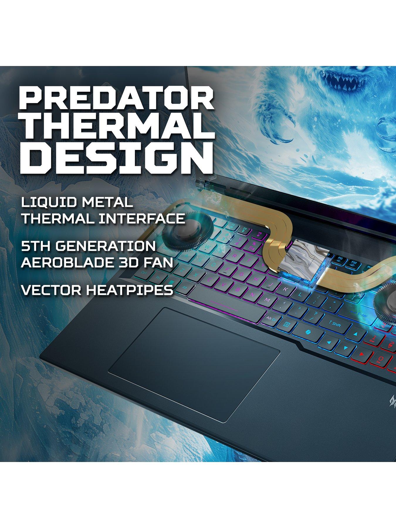 Image 5 of 8 of Acer Predator Helios Neo AI Gaming Laptop - GeForce RTX 5070 Ti - Intel Core Ultra 9 275HX - 16 GB - 1TB - 18in