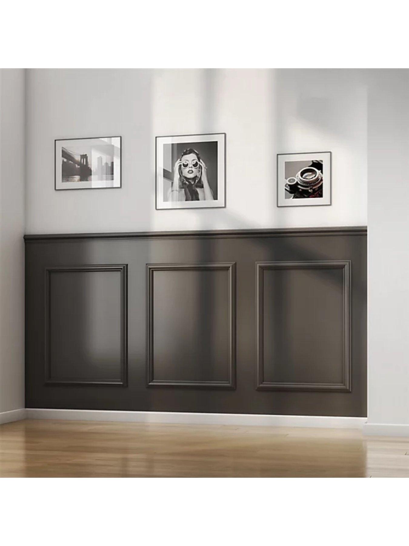 undefined Pine Dado Wall Panelling Kit (h)2000mm (w)45mm (t)9mm
