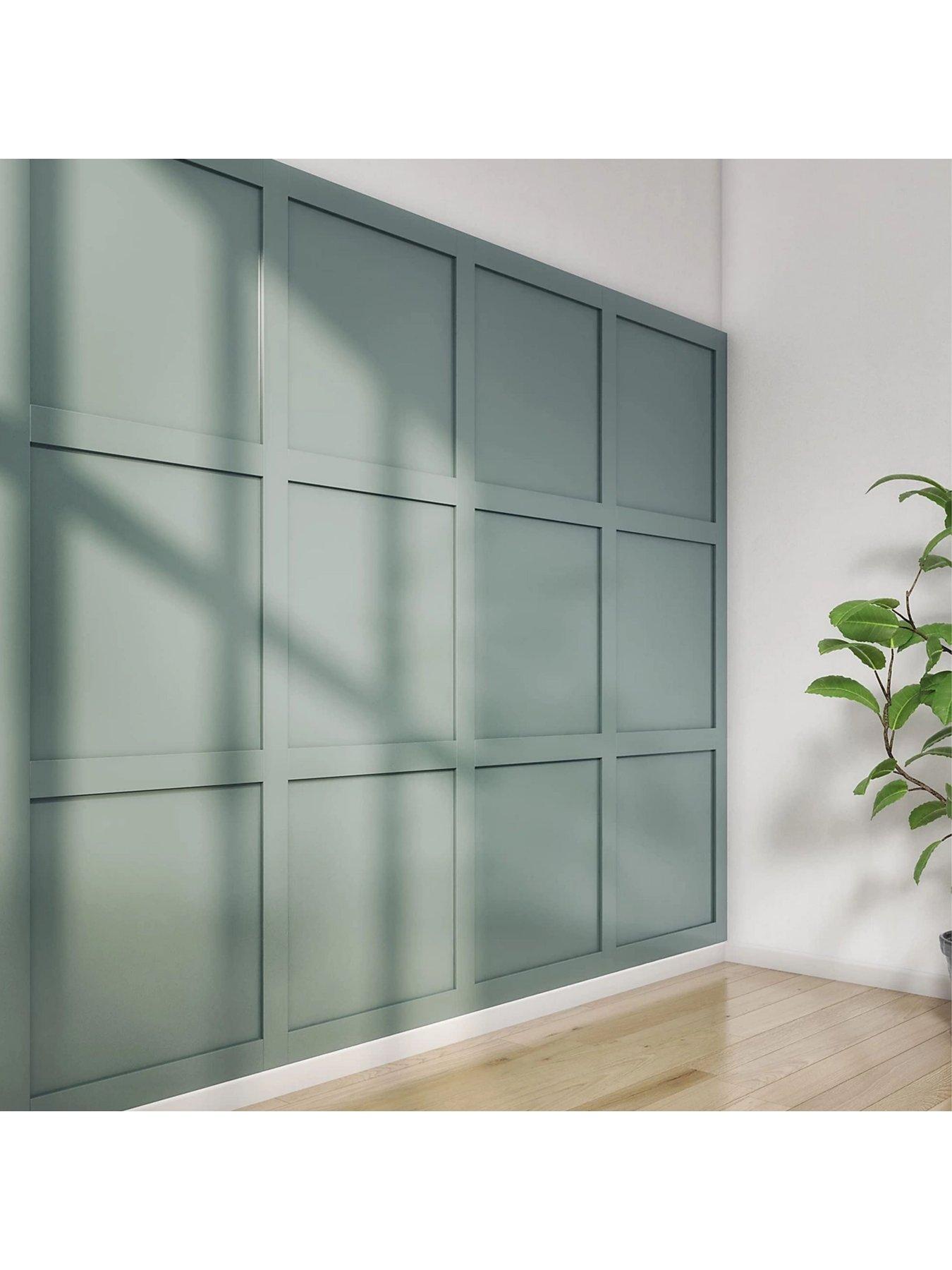 undefined Mdf Shaker Wall Panelling Kit (h)1200mm (w)63mm (t)9mm