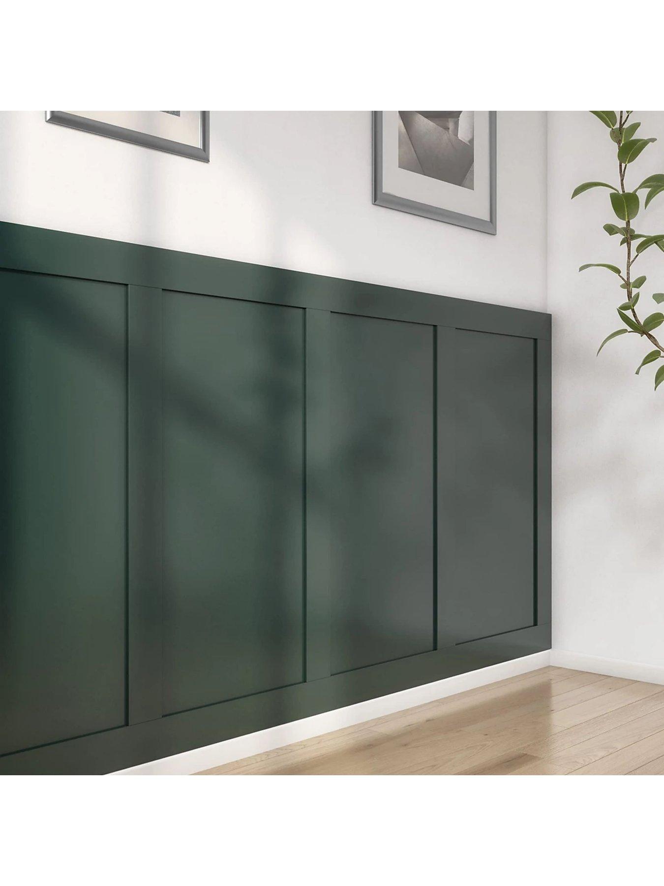 undefined Mdf Wall Panelling Kit (h)1200mm (w)97mm (t)9mm
