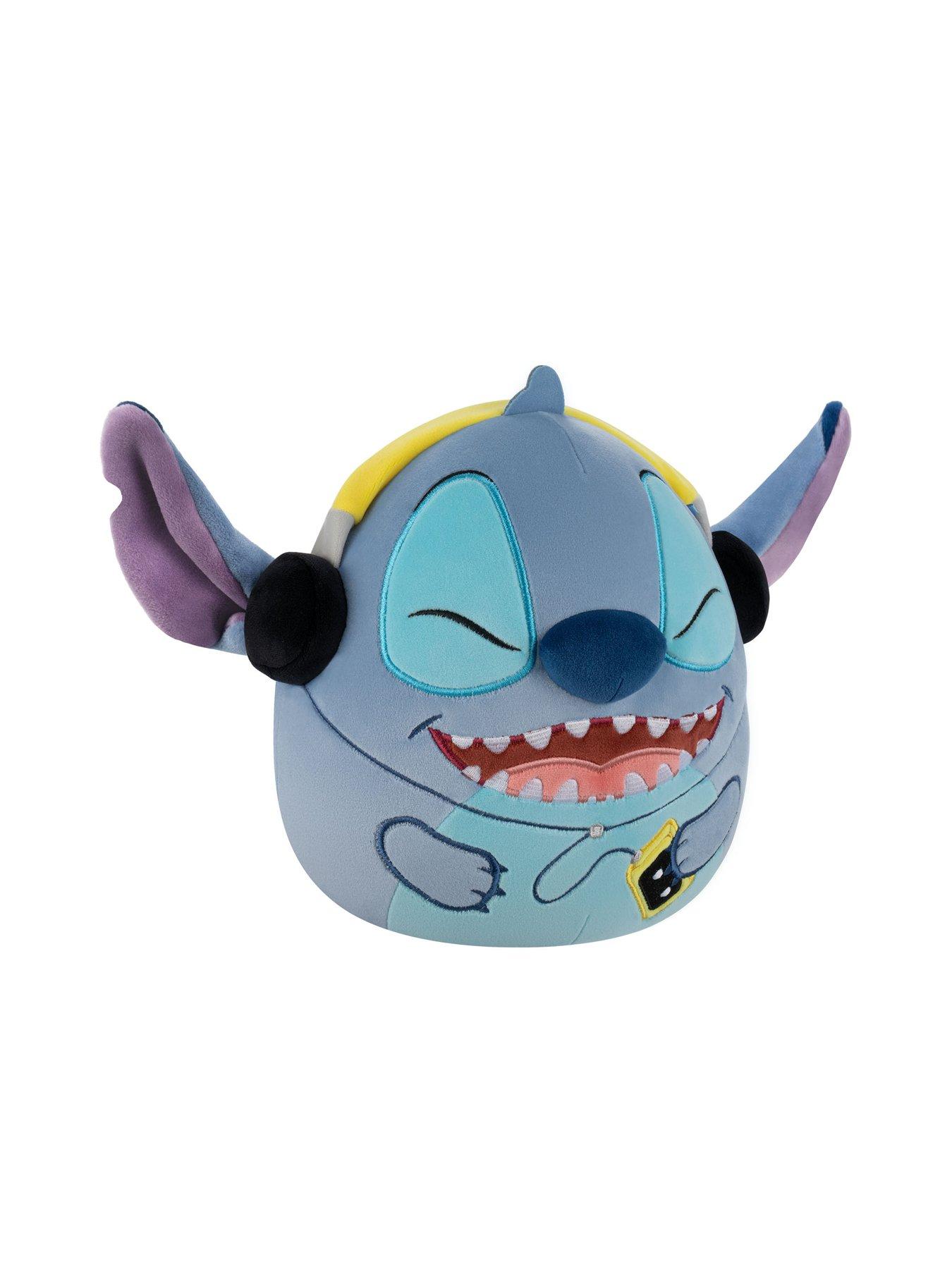 Image 2 of 6 of Squishmallows Disney Stitch with Headphones 8" Plush