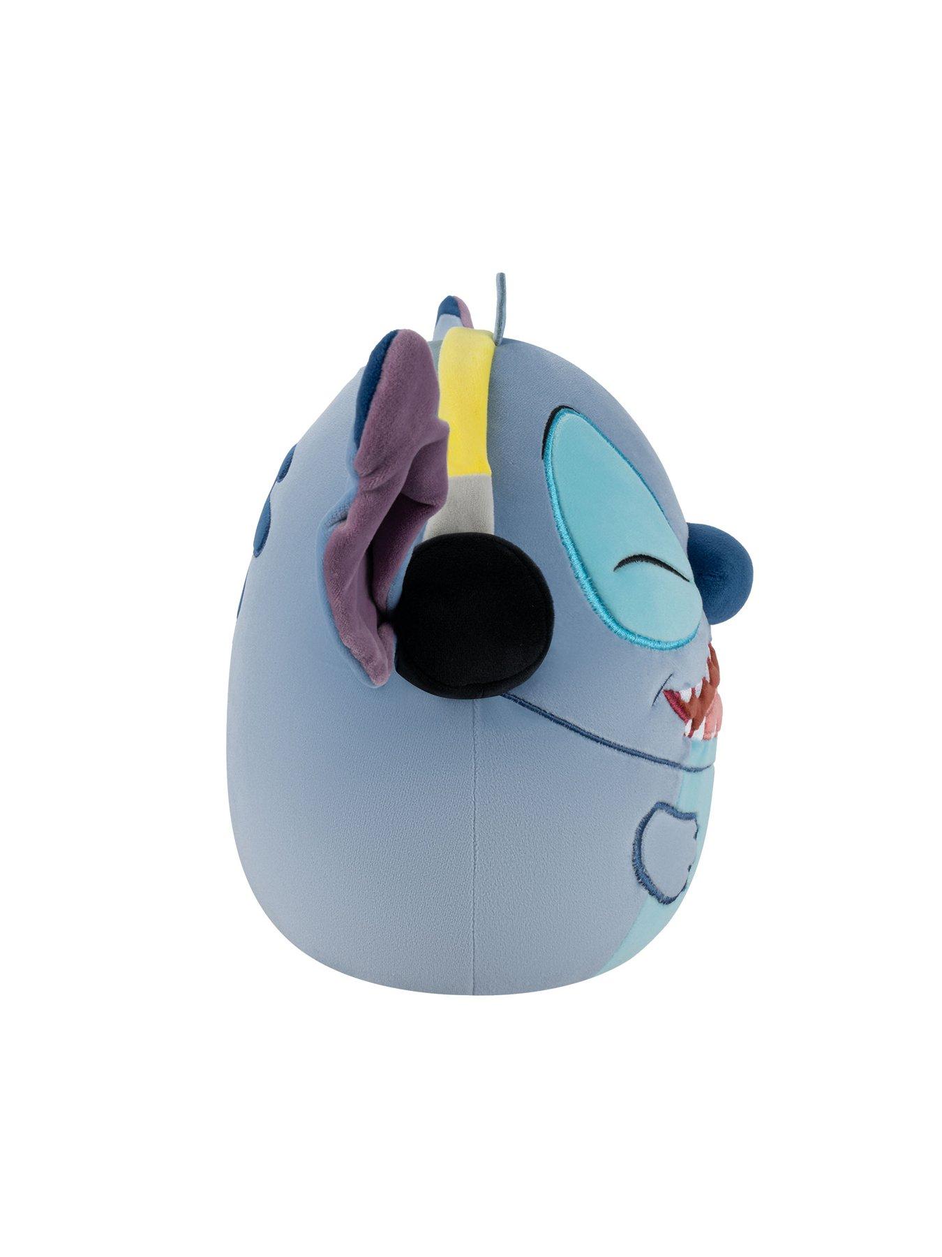 Image 3 of 6 of Squishmallows Disney Stitch with Headphones 8" Plush