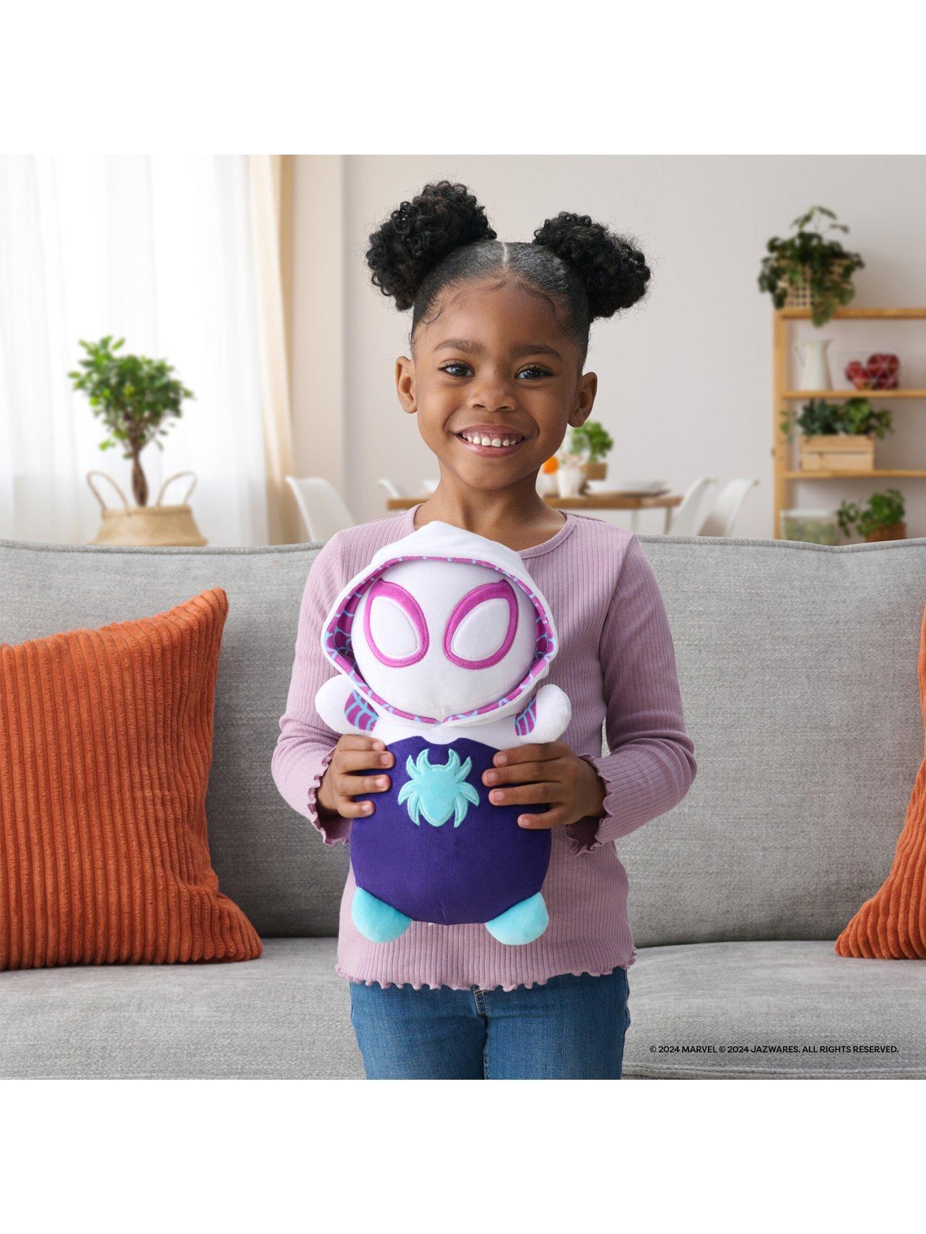  image of squishmallows-original-marvel-spidey-and-his-amazing-friends-10-inch-ghost-spider-hugmees-plush