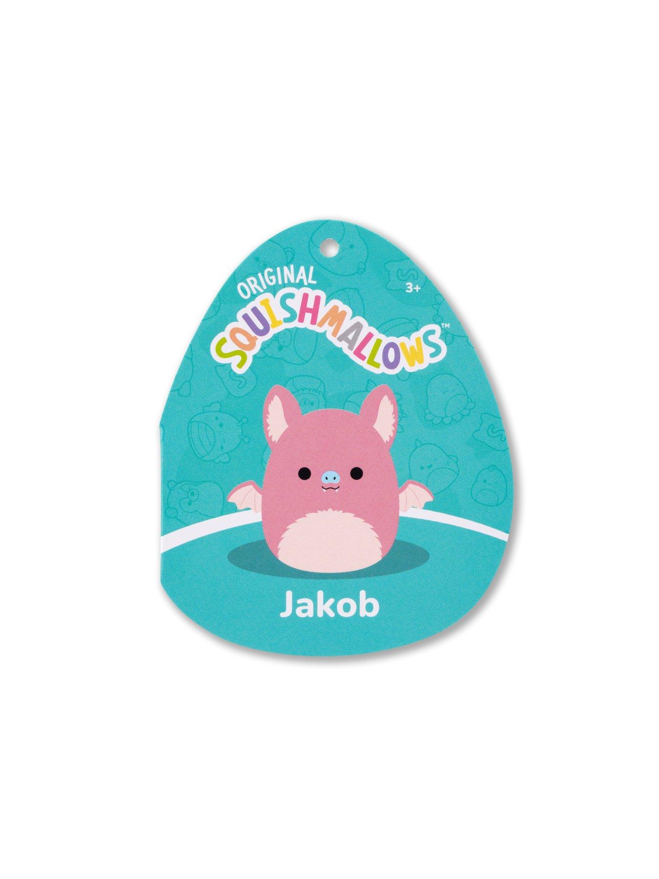  image of squishmallows-jakob-the-pink-fruit-bat-75-plush