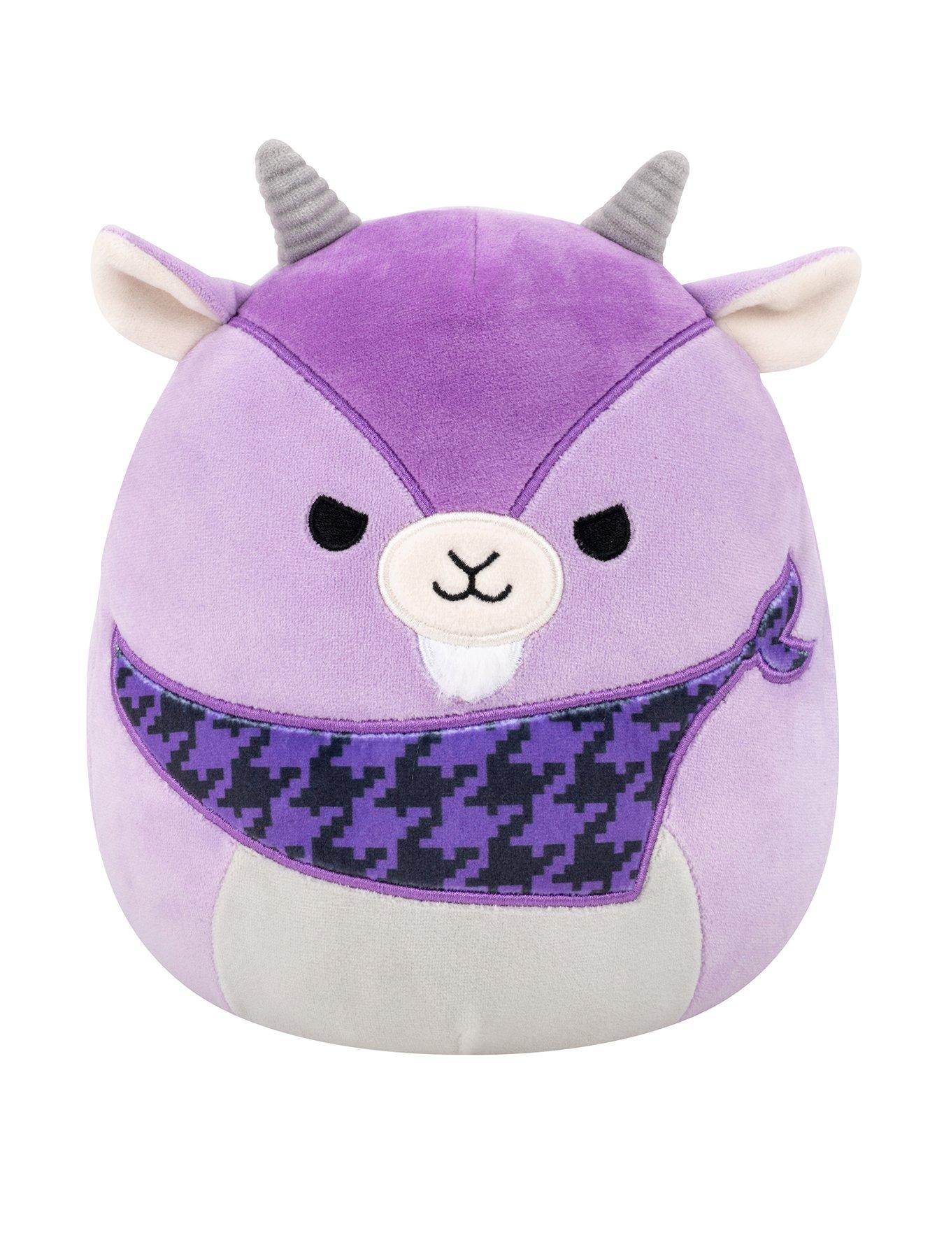 Squishmallows SQCR - Little Plush (7.5" Squishmallows) (Shirley - Purple Goat W/Bandana and Mischievous Eyes)