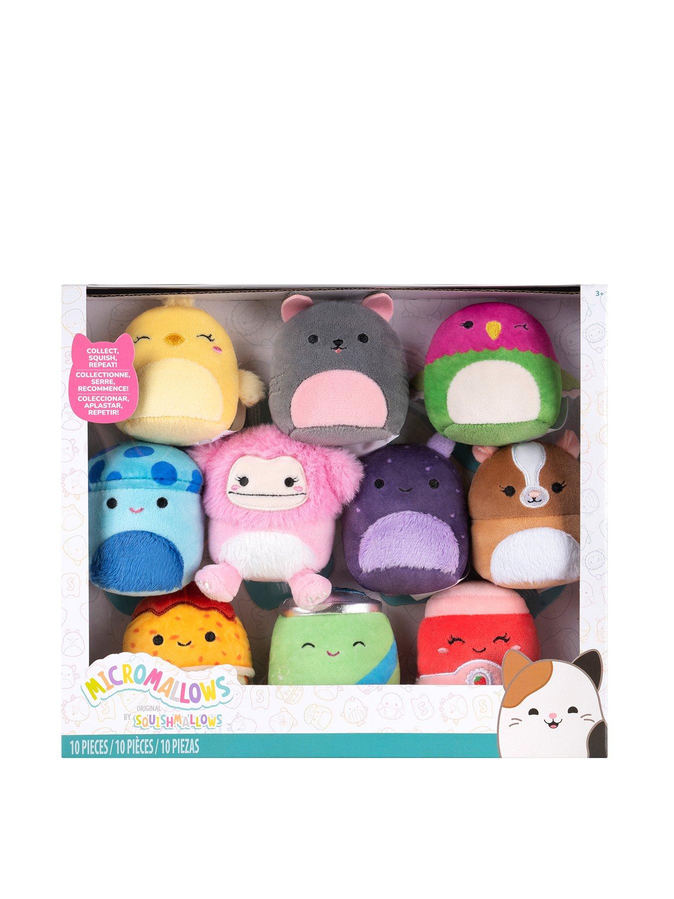 Image 1 of 7 of Micromallows Squishmallows Original Micromallows Plush 10-Pack
