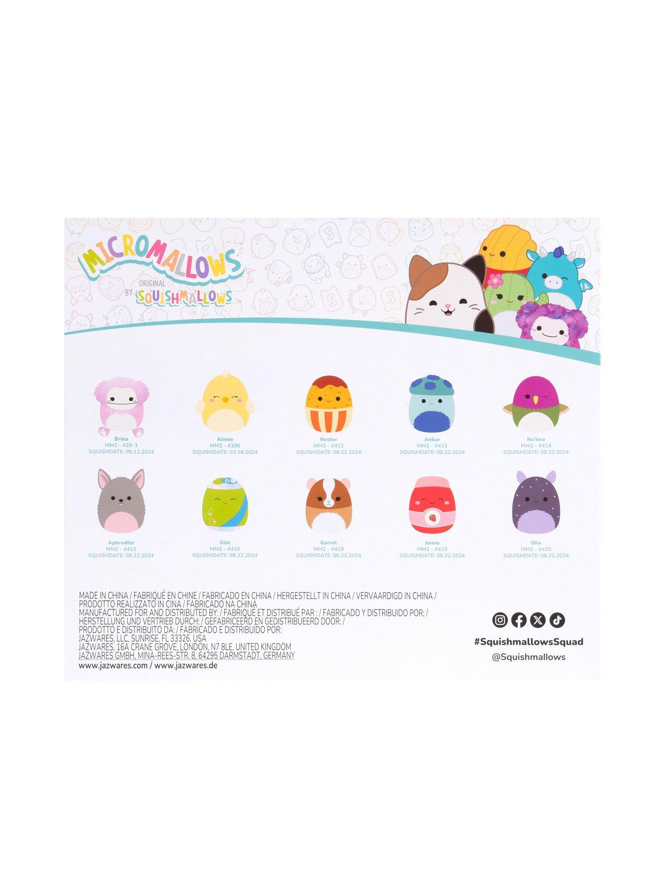 Image 7 of 7 of Micromallows Squishmallows Original Micromallows Plush 10-Pack