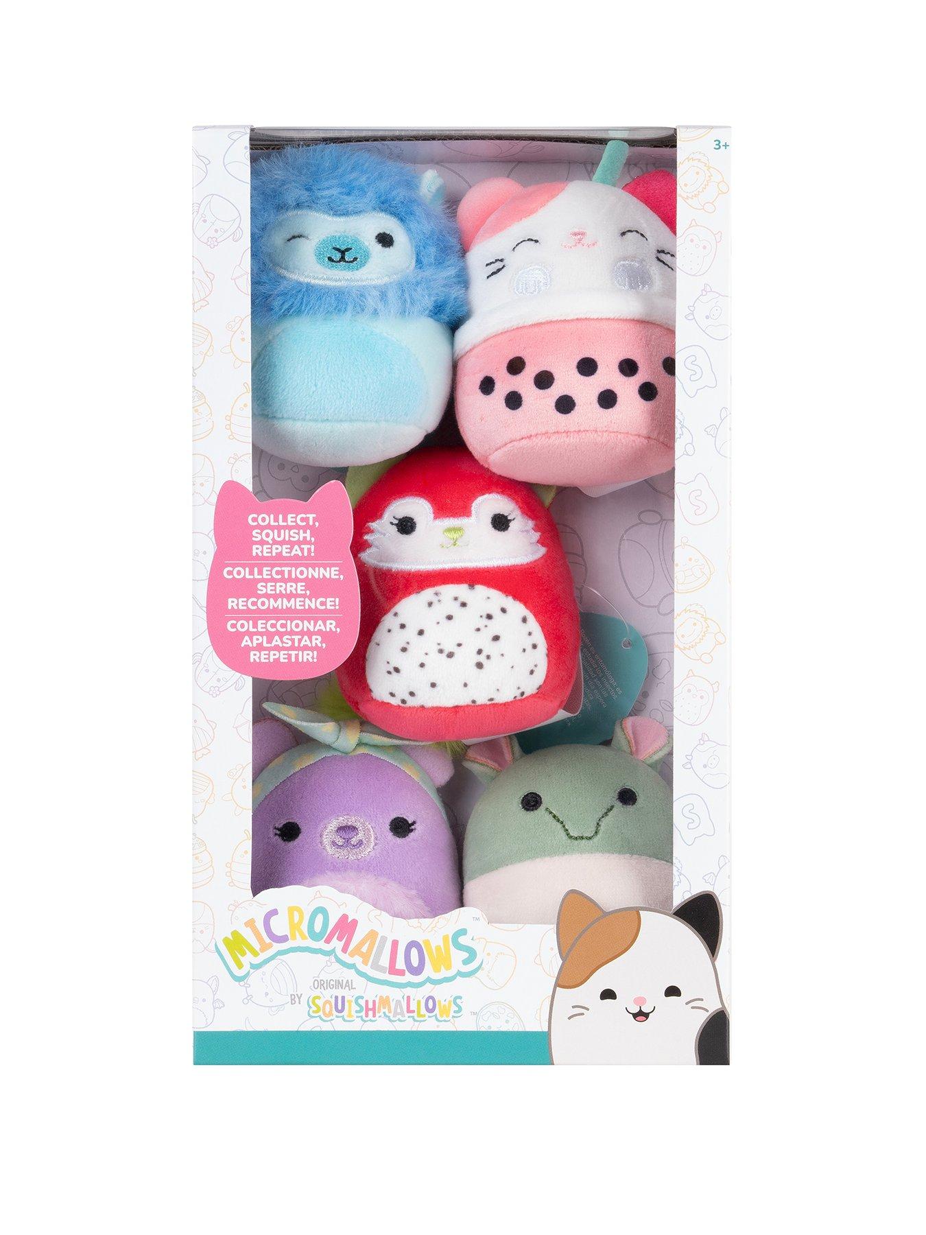 Image 1 of 7 of Micromallows Squishmallows Original Micromallows Plush 5-Pack Hot Topic / Box Lunch Exclusive