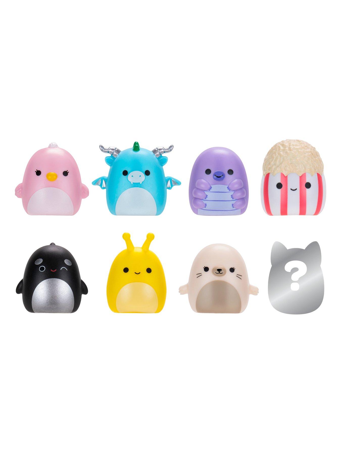 Image 2 of 8 of Squish-a-longs 8 pack (Wave 3, Style 2) - 1-Inch Mini-Squish