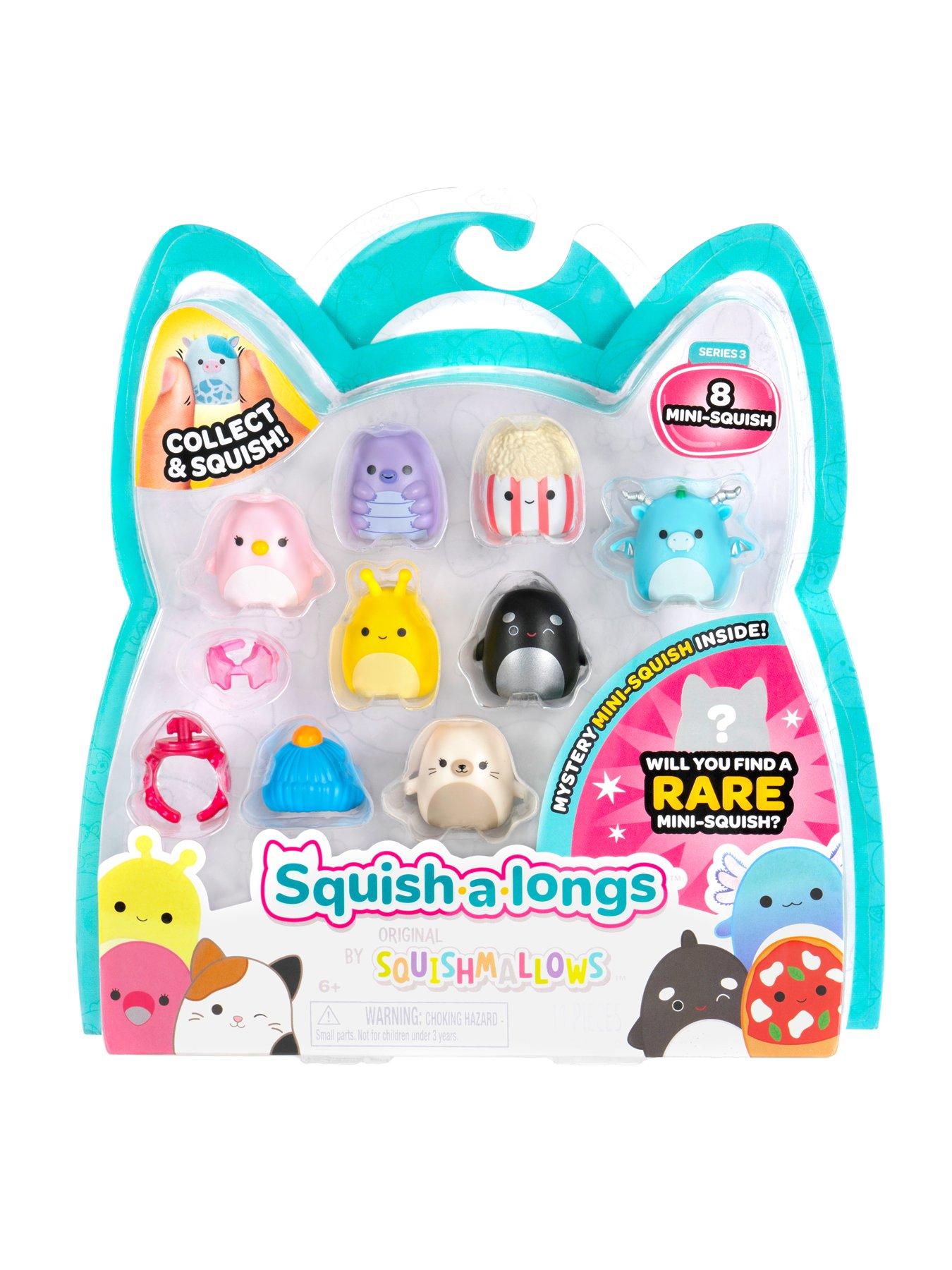 Image 6 of 8 of Squish-a-longs 8 pack (Wave 3, Style 2) - 1-Inch Mini-Squish