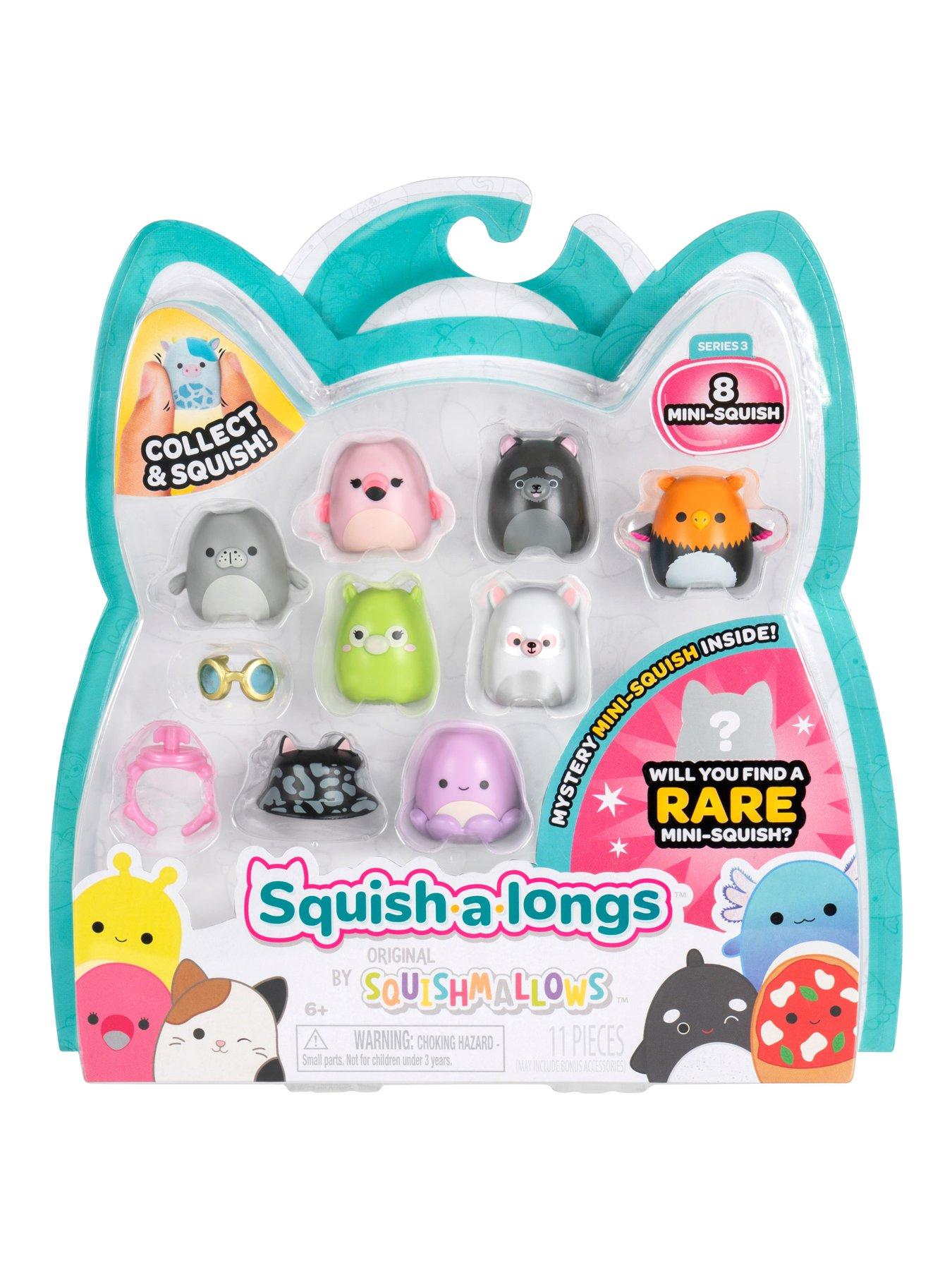  image of squish-a-longs-8-pack-style-3-wave-3-1-inch-mini-squish