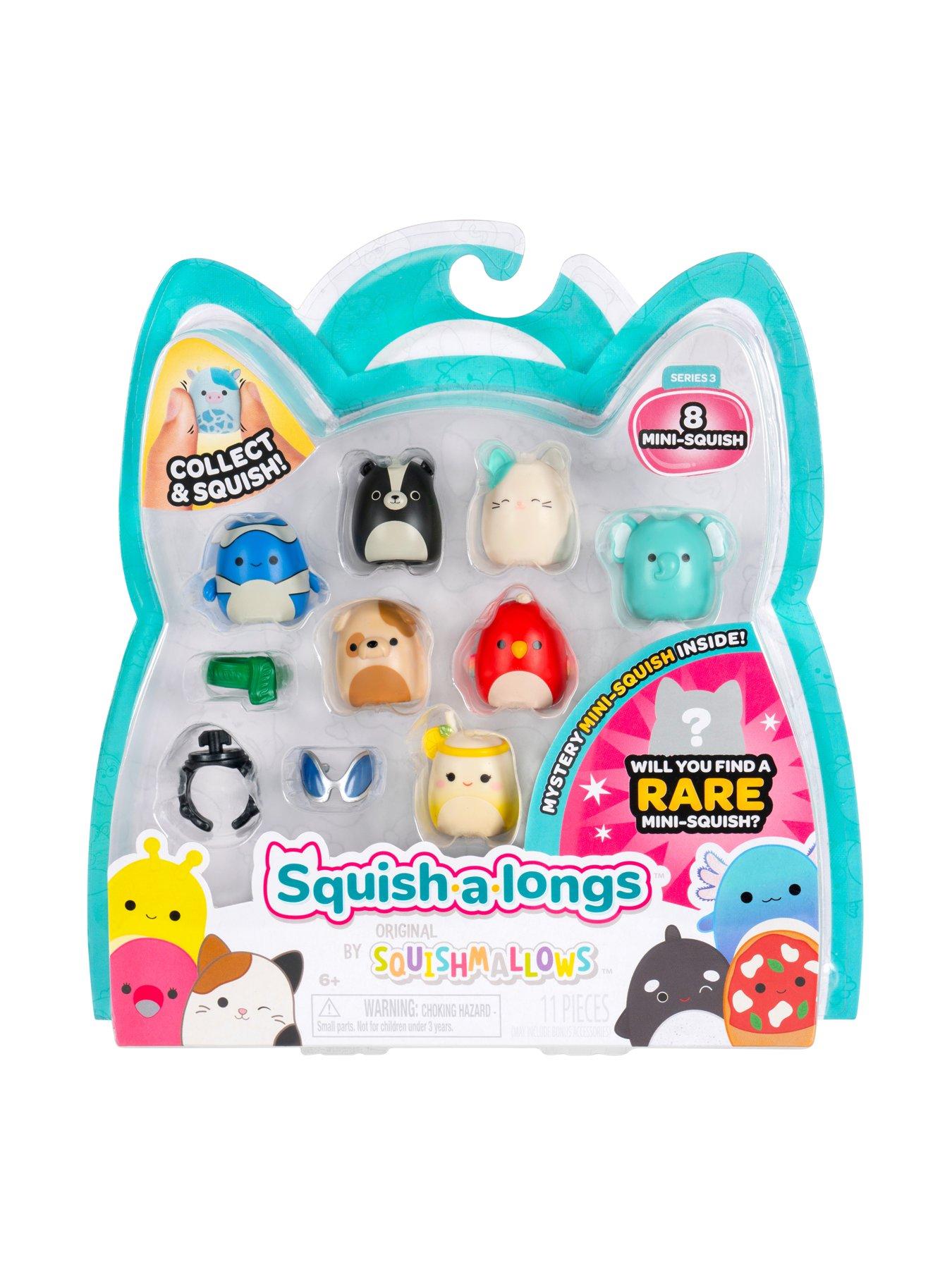  image of squish-a-longs-8-pack-style-4-wave-3-1-inch-mini-squish