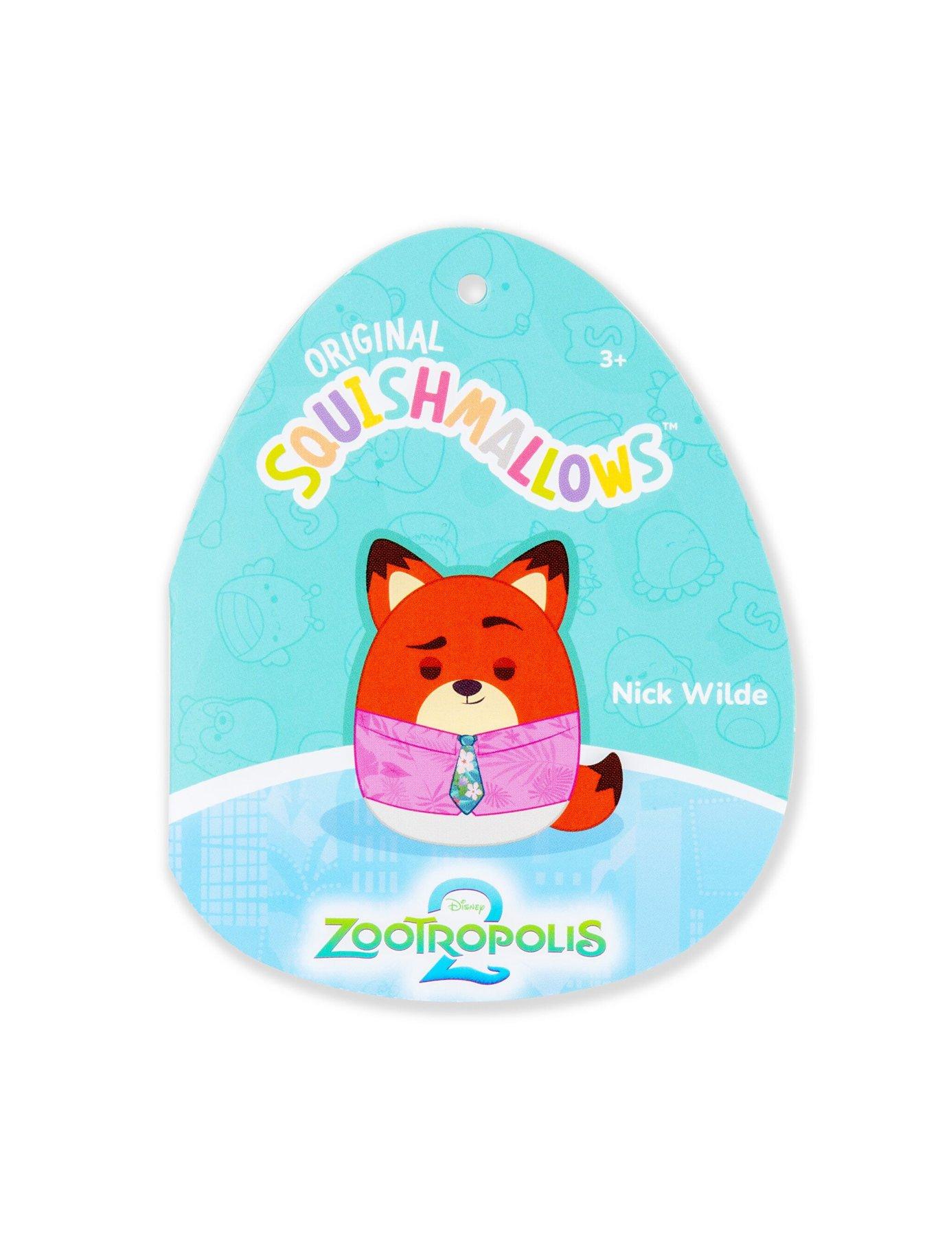 Image 6 of 7 of Zootropolis 8" Plush Zootopia Squishmallows - Nick Wilde