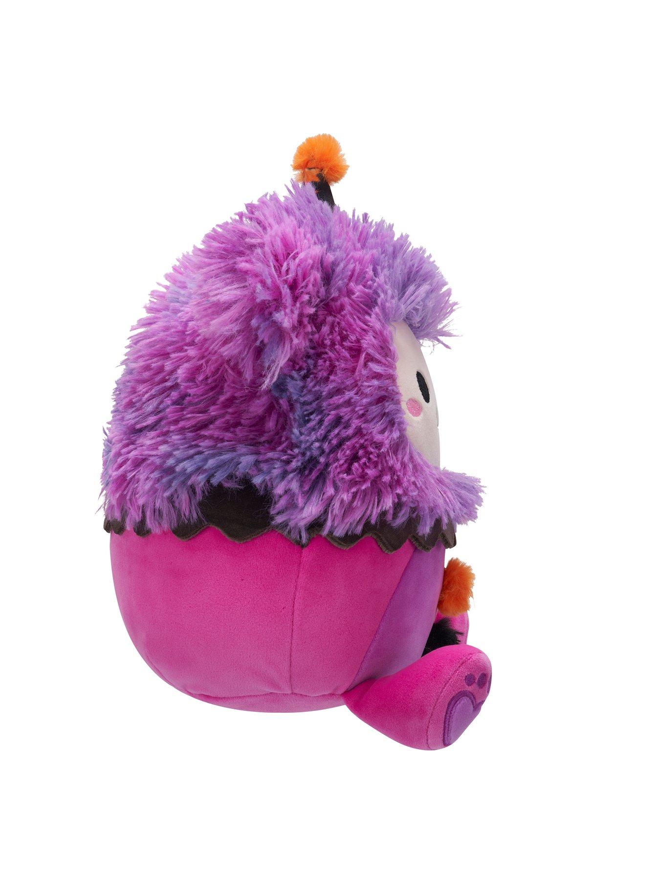  image of squishmallows-woxie-magenta-bigfoot-in-clown-costume-75-plush