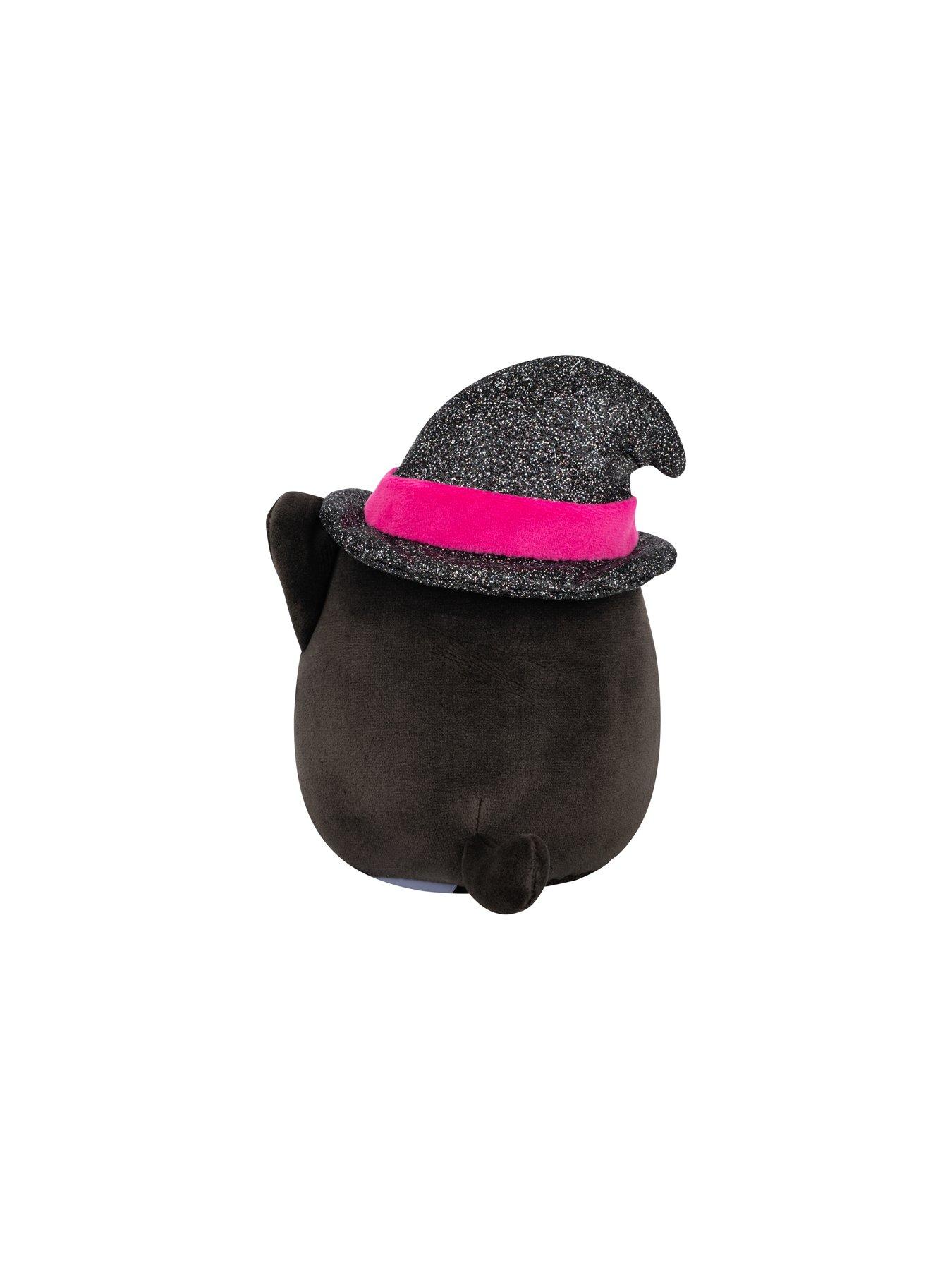 Image 4 of 8 of Squishmallows Original Squishmallows 7.5-Inch Catarina the Black Hat With Witch Cat Halloween Plush