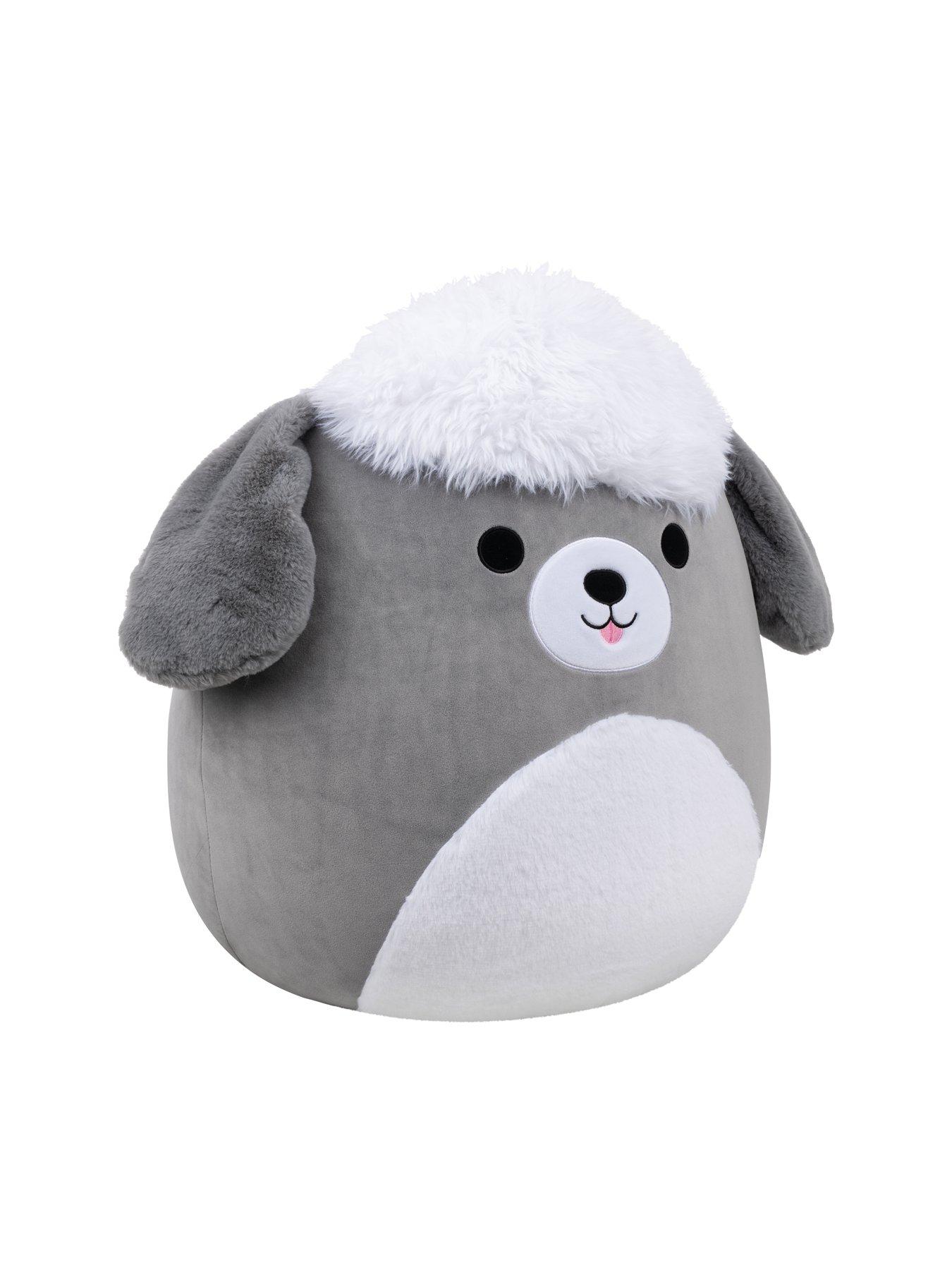 Image 2 of 8 of Squishmallows Original Squishmallows 20-Inch Arnold the Grey and White Sheepdog