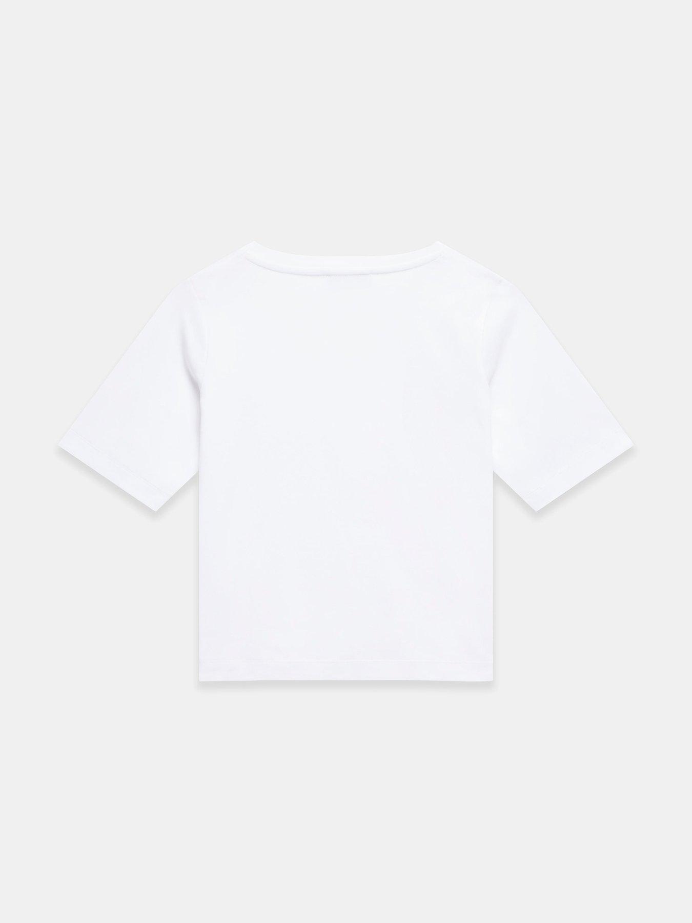 Image 6 of 6 of Mint Velvet Ivory Scoop Neck Ultimate Top - White