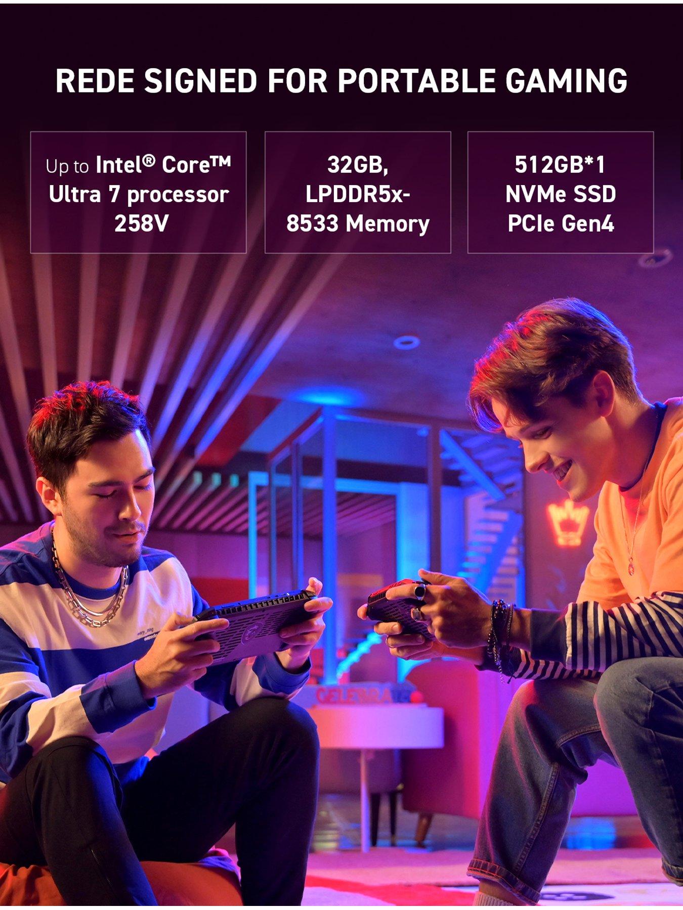 Image 6 of 7 of MSI Claw 7 - 7in - Intel Core Ultra 7 - Intel Arc - FHD IPS - Touchscreen - 120Hz - Black
