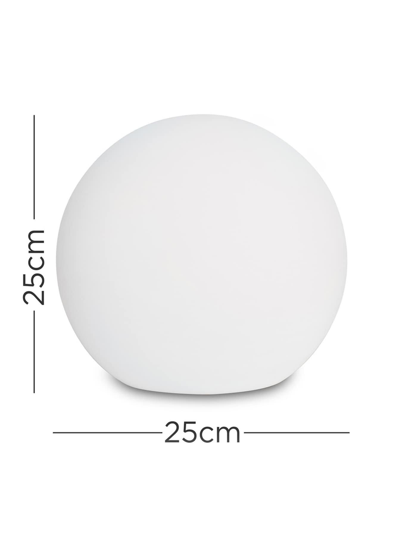 Image 3 of 3 of ValueLights Toka Pair of Colour Changing Rechargeable Ball Lights with Remote Control