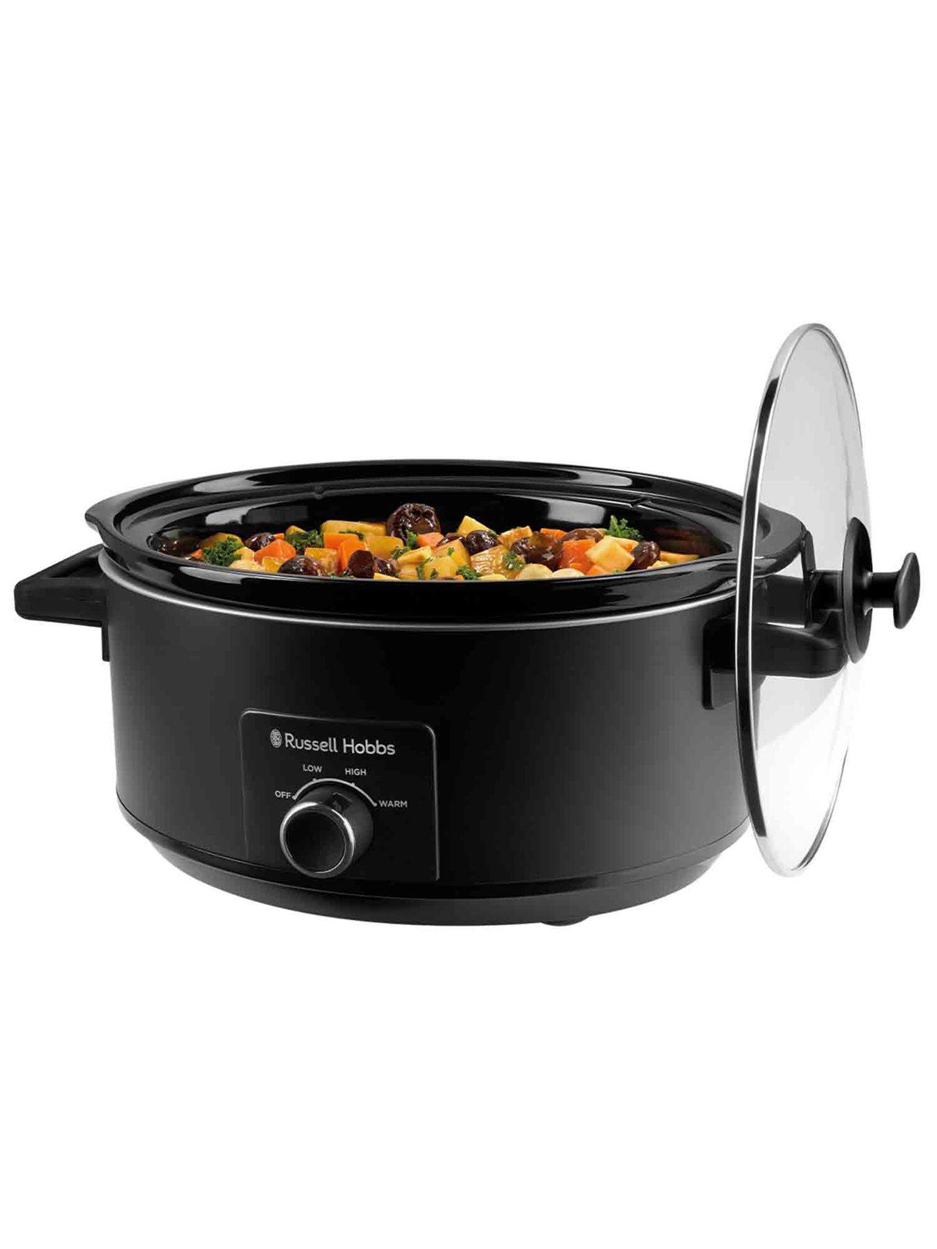 Image 3 of 7 of Russell Hobbs Matte Black Slow Cooker