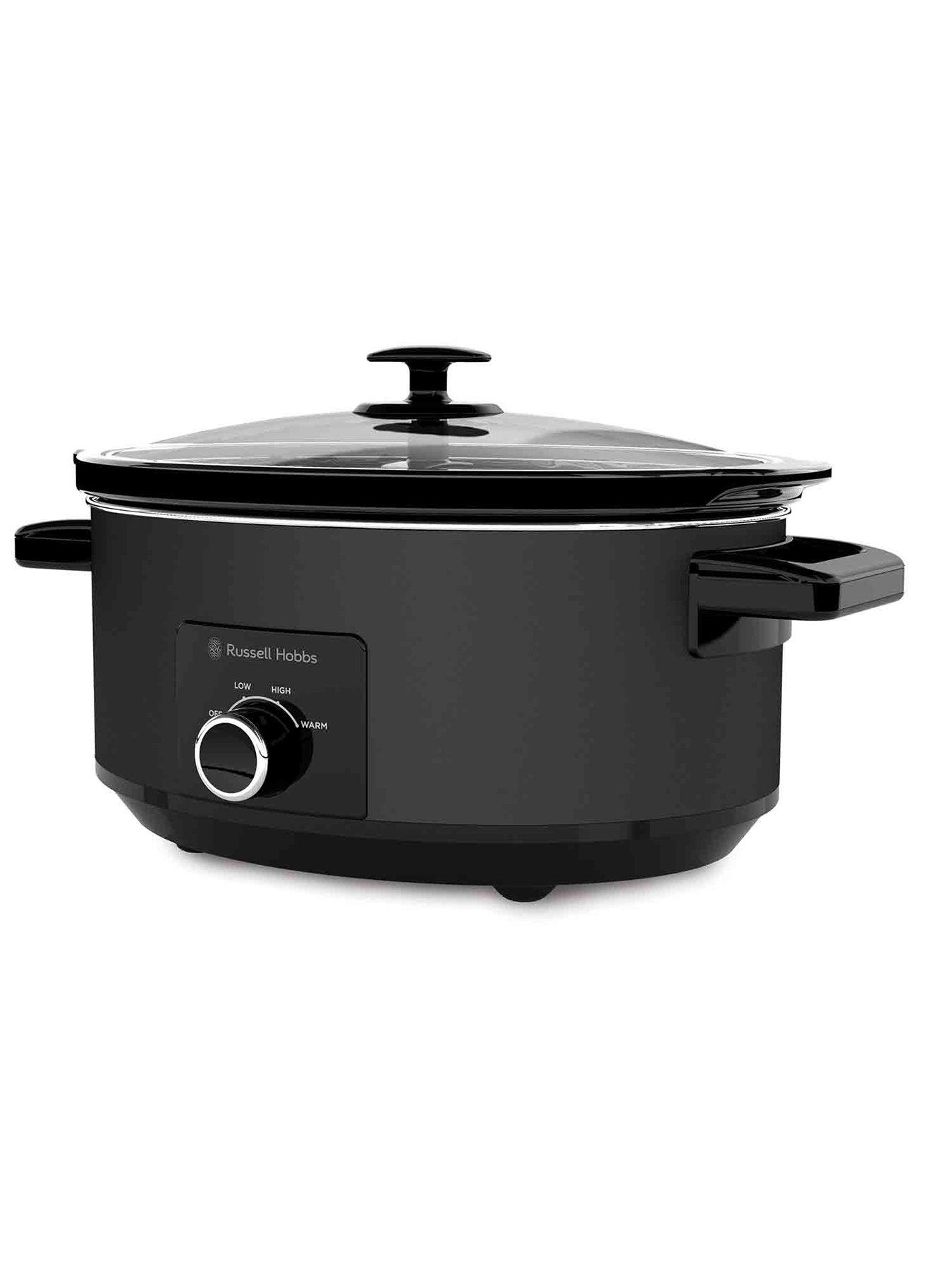 Image 7 of 7 of Russell Hobbs Matte Black Slow Cooker