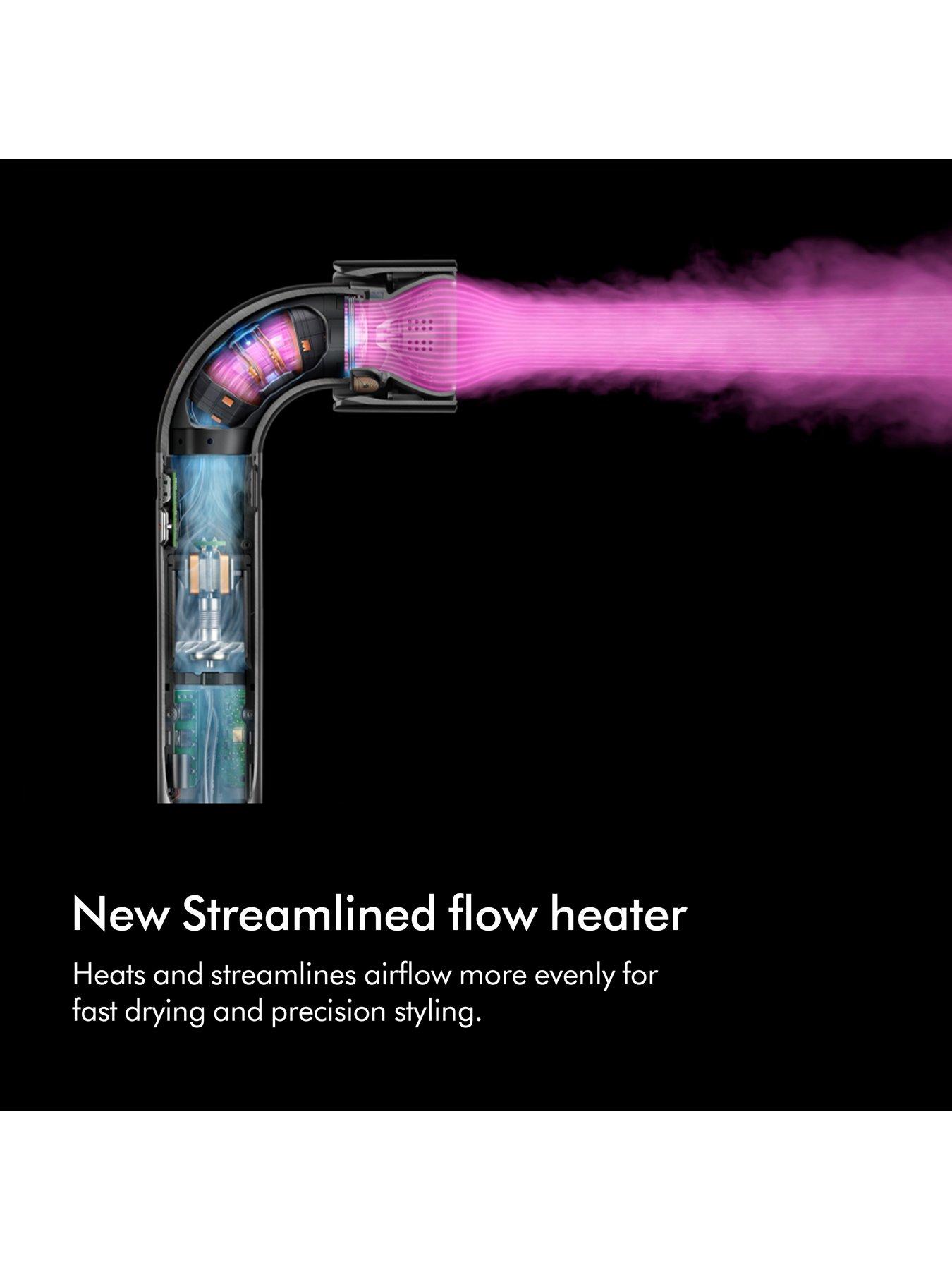 Image 2 of 6 of Dyson Supersonic r&trade; Hair Dryer for Straight &amp; Wavy Hair - Ceramic Pink/Rose Gold