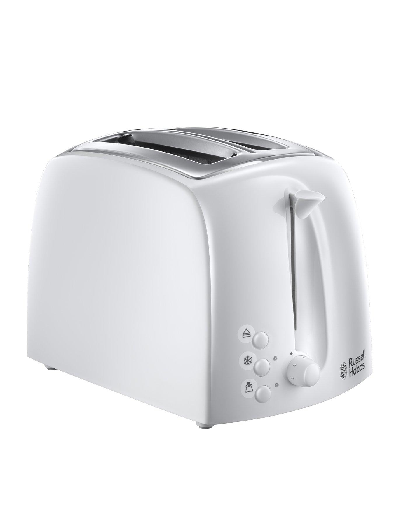 Image 3 of 7 of Russell Hobbs Textures Kettle &amp; Toaster White