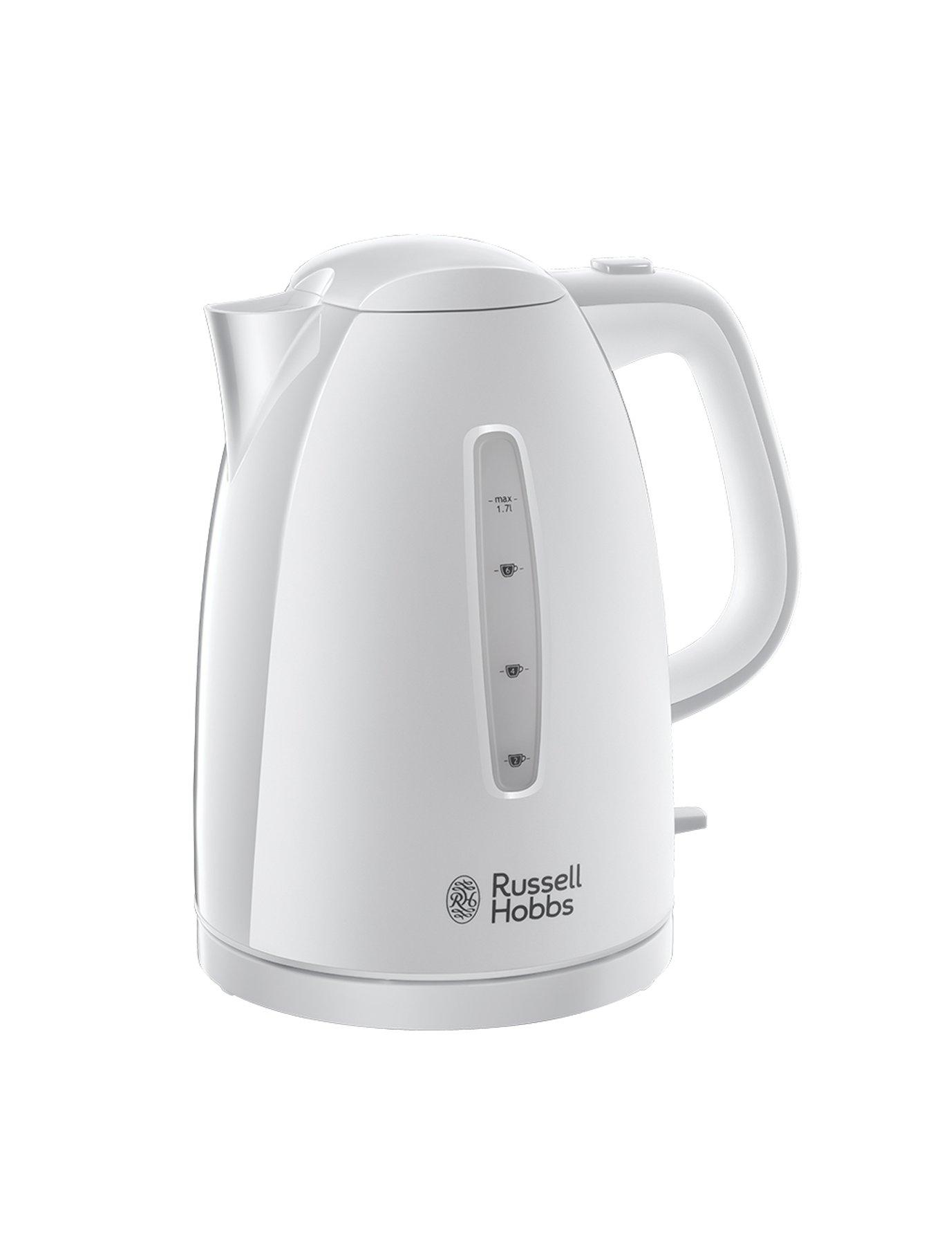 Image 4 of 7 of Russell Hobbs Textures Kettle &amp; Toaster White