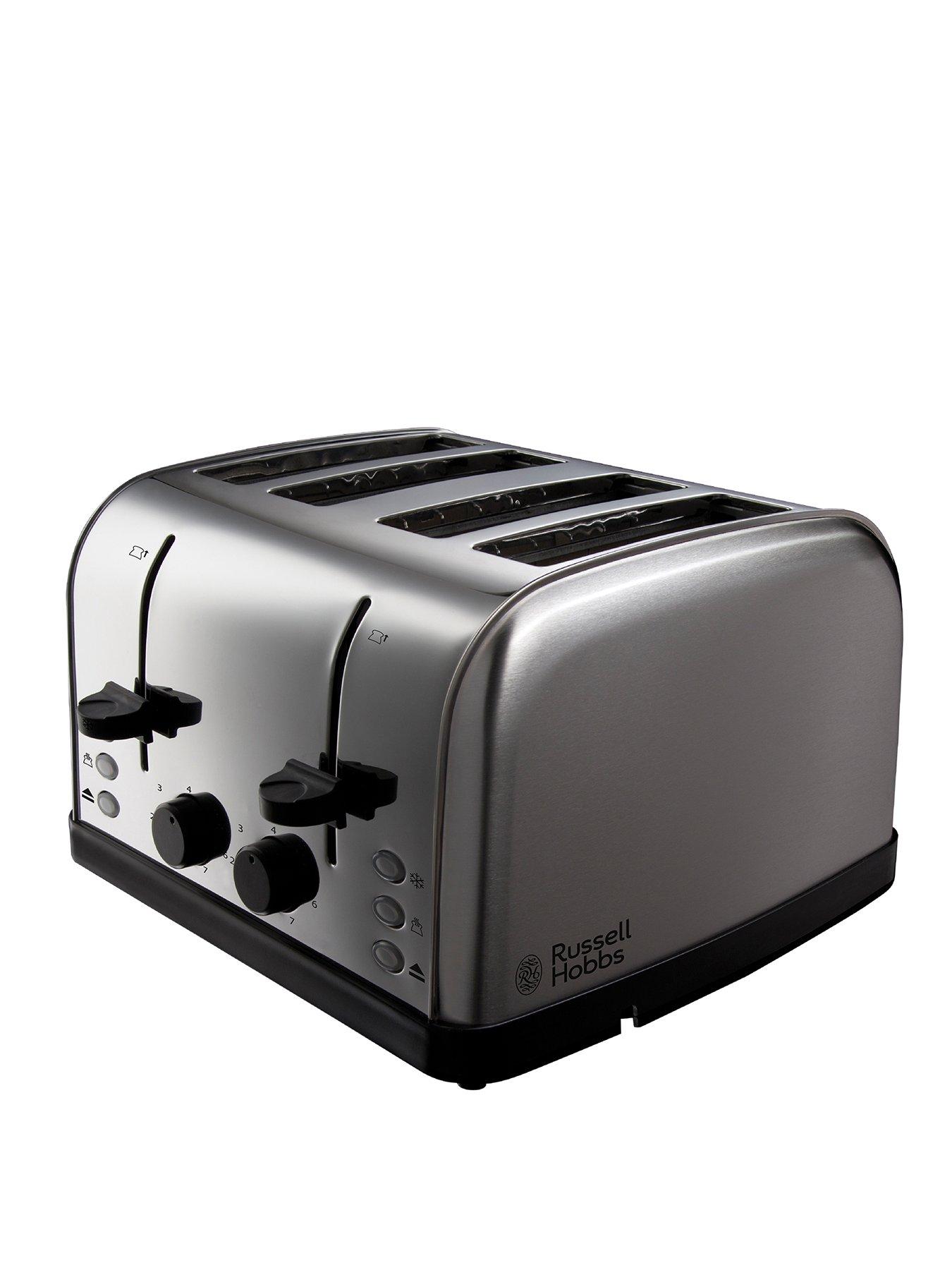 Russell Hobbs Classics 4 slice Toaster - Brushed