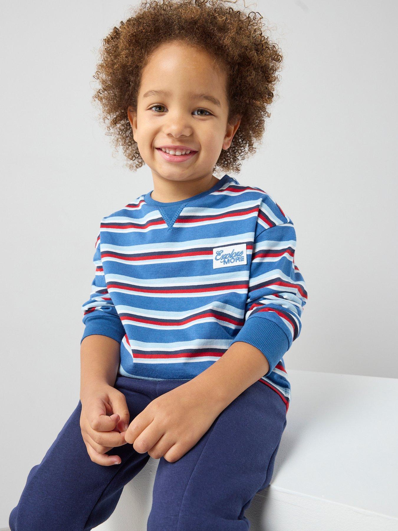 the-very-collection-boys-drop-shoulder-long-sleeve-stripe-t-shirt-multi