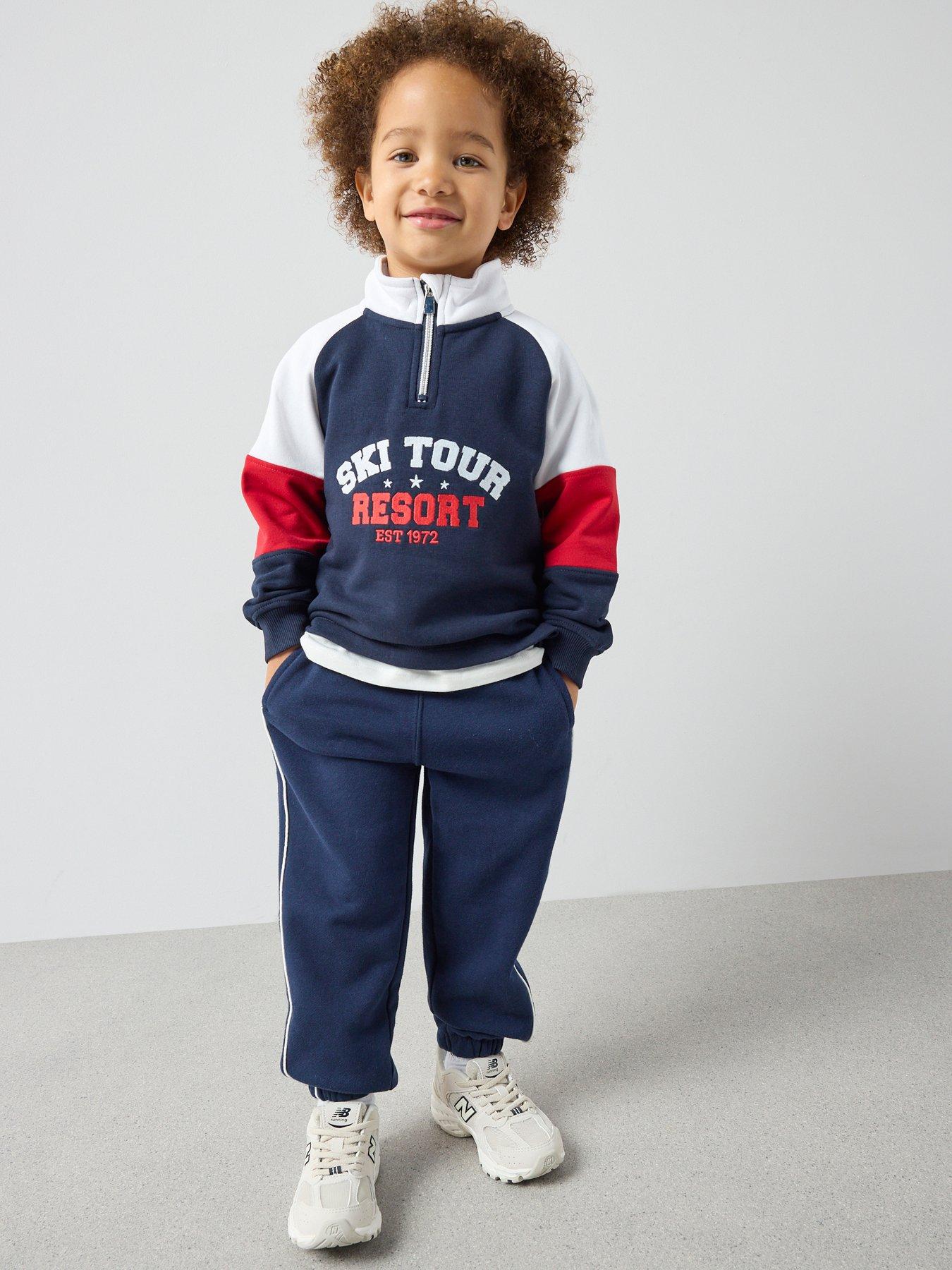  image of the-very-collection-boys-city-ski-funnel-neck-sweatshirt-multi