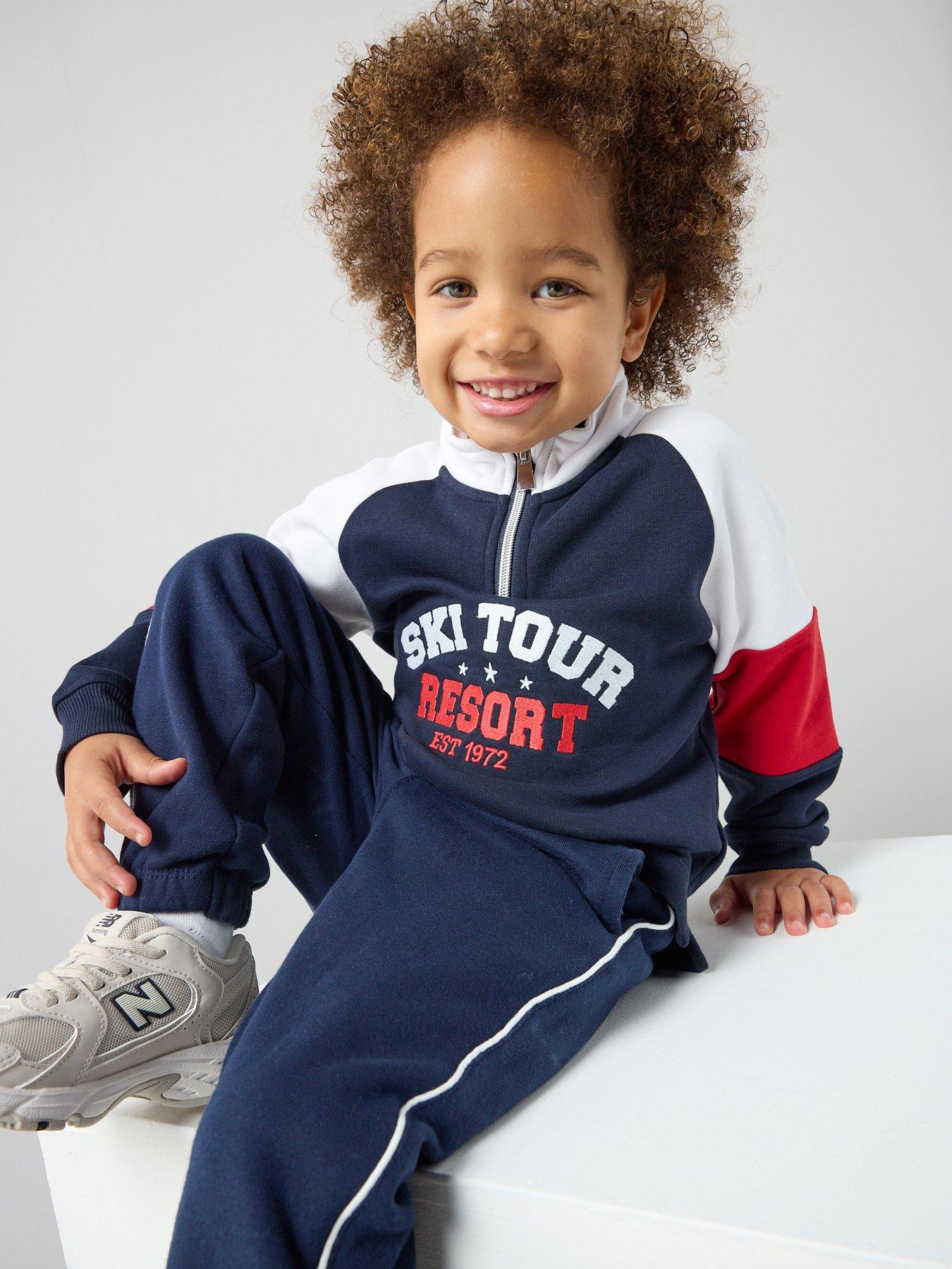  image of the-very-collection-boys-city-ski-funnel-neck-sweatshirt-multi