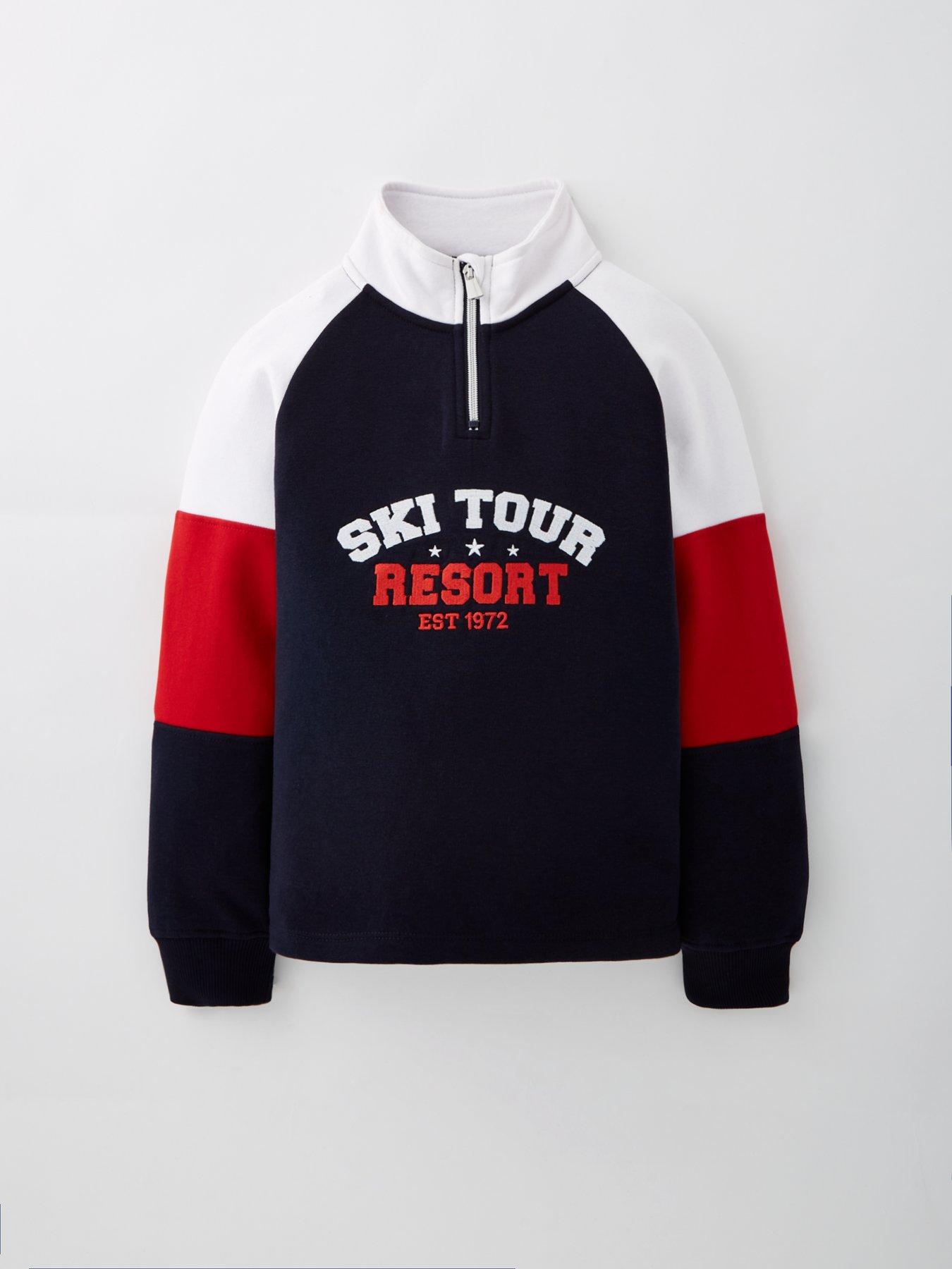  image of the-very-collection-boys-city-ski-funnel-neck-sweatshirt-multi
