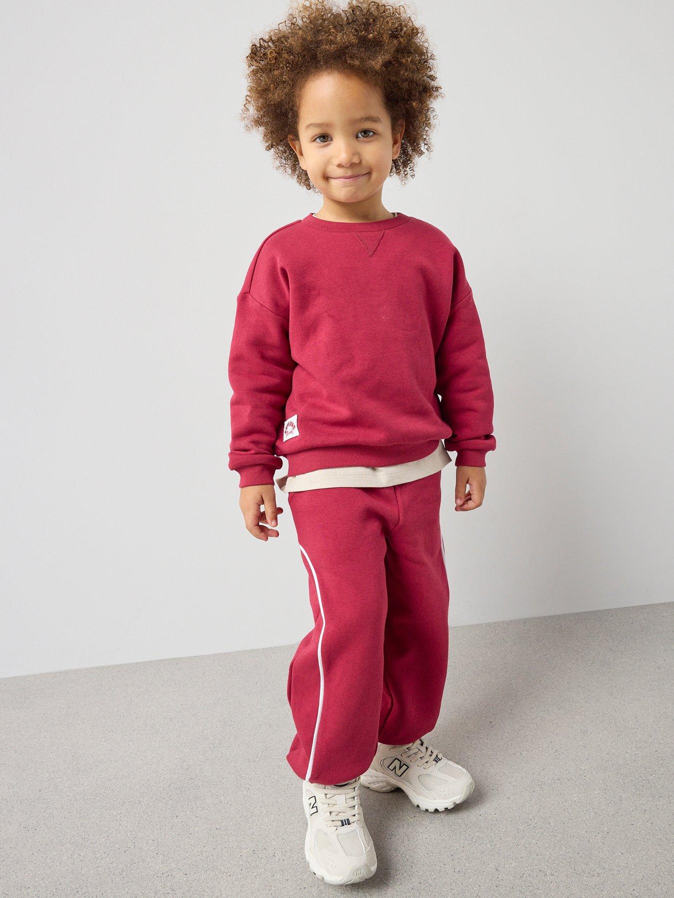the-very-collection-boys-drop-shoulder-sweat-and-joggers-set-red