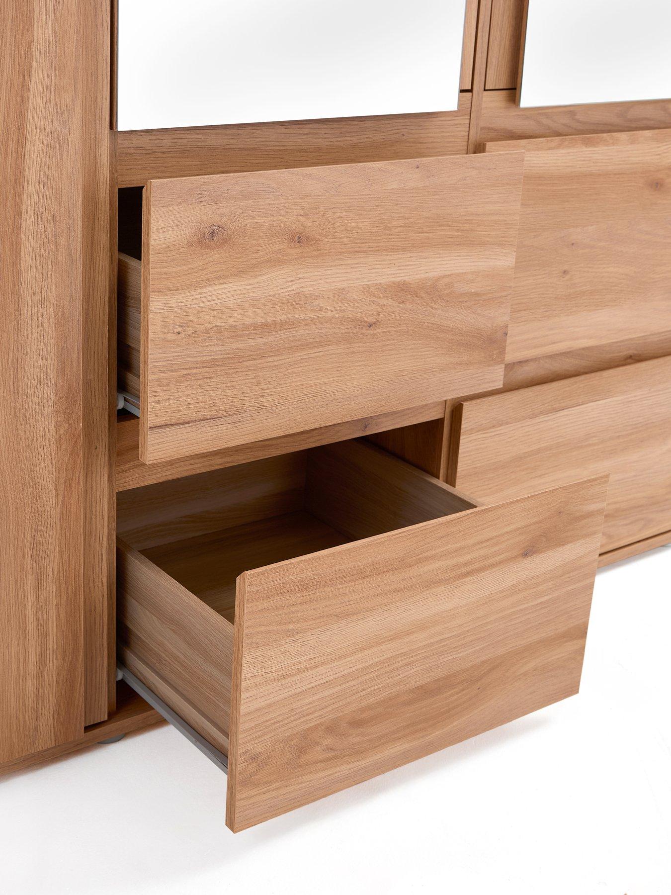 Image 5 of 7 of Very Home Lisson 4 Door Combi Wardrobe