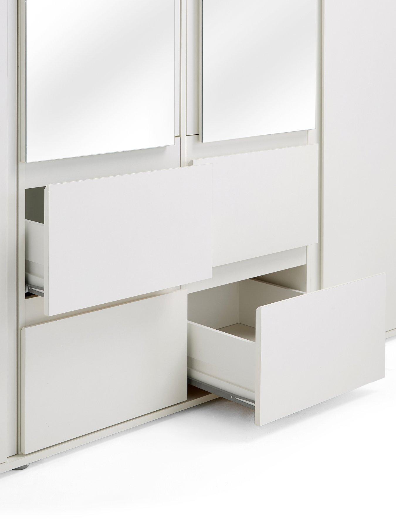 Image 7 of 7 of Very Home Lisson 4 Door Combi Wardrobe