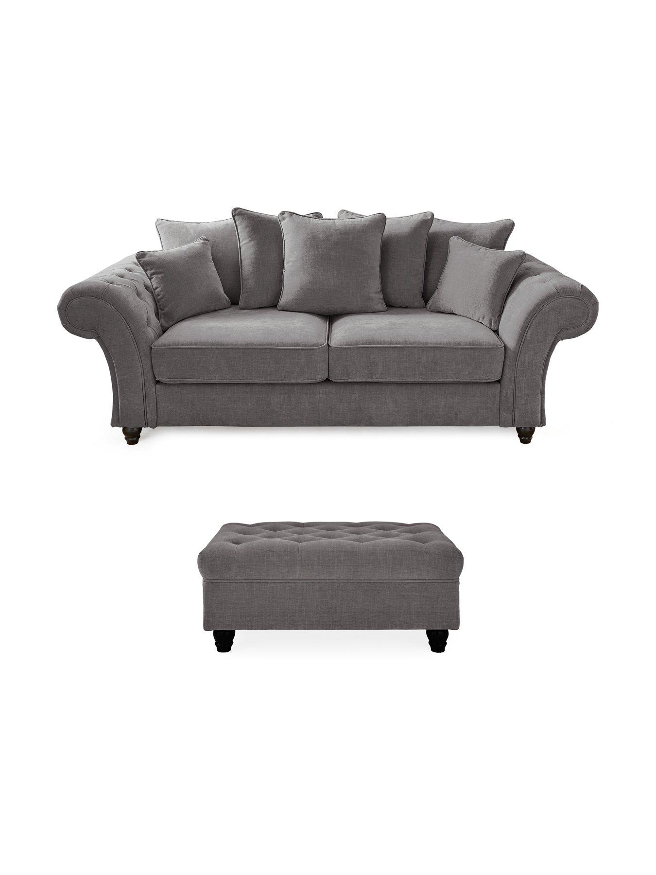 undefined Windsor 3 Seater + Footstool