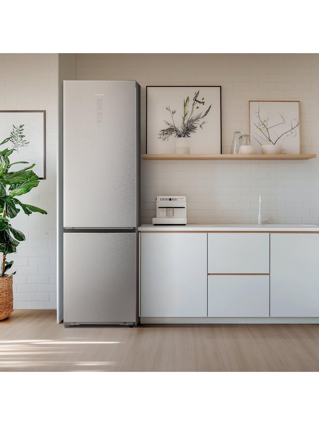 image of hisense-rb5p410saccuk-6040-total-no-frost-413l-stainless-steel-c-rated