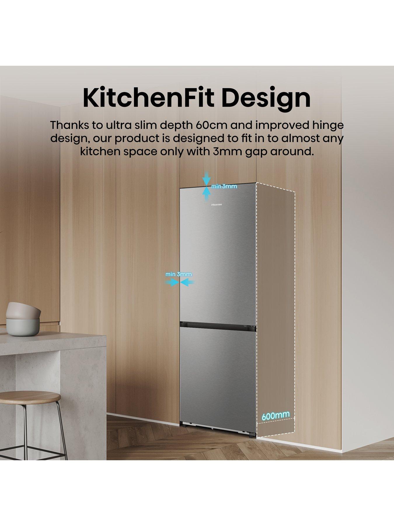  image of hisense-kitchenfit-rb3k330saic-6040-fridge-freezer