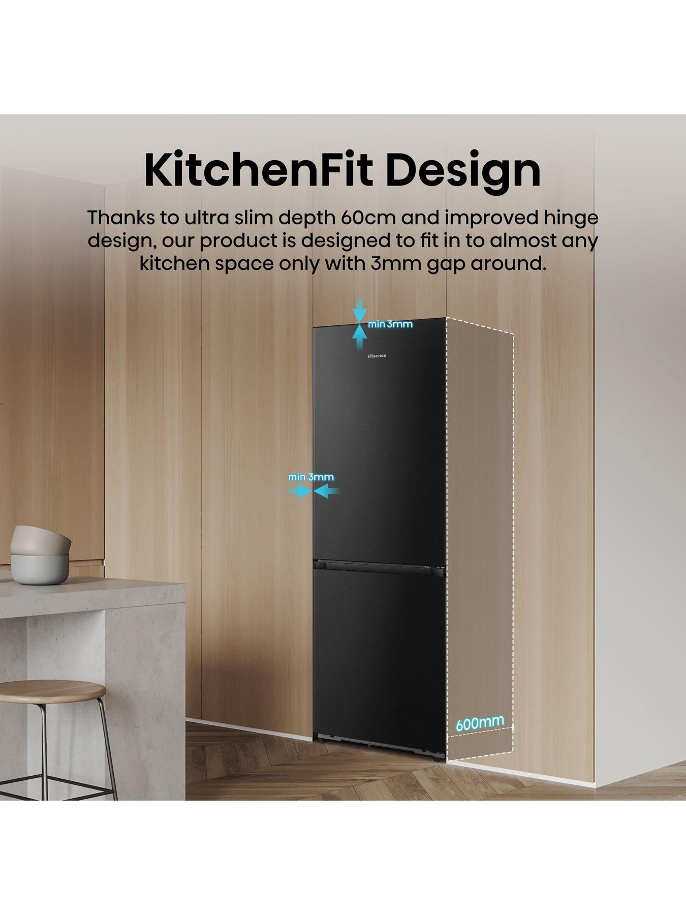  image of hisense-kitchenfit-rb3k330safc-6040-fridge-freezer