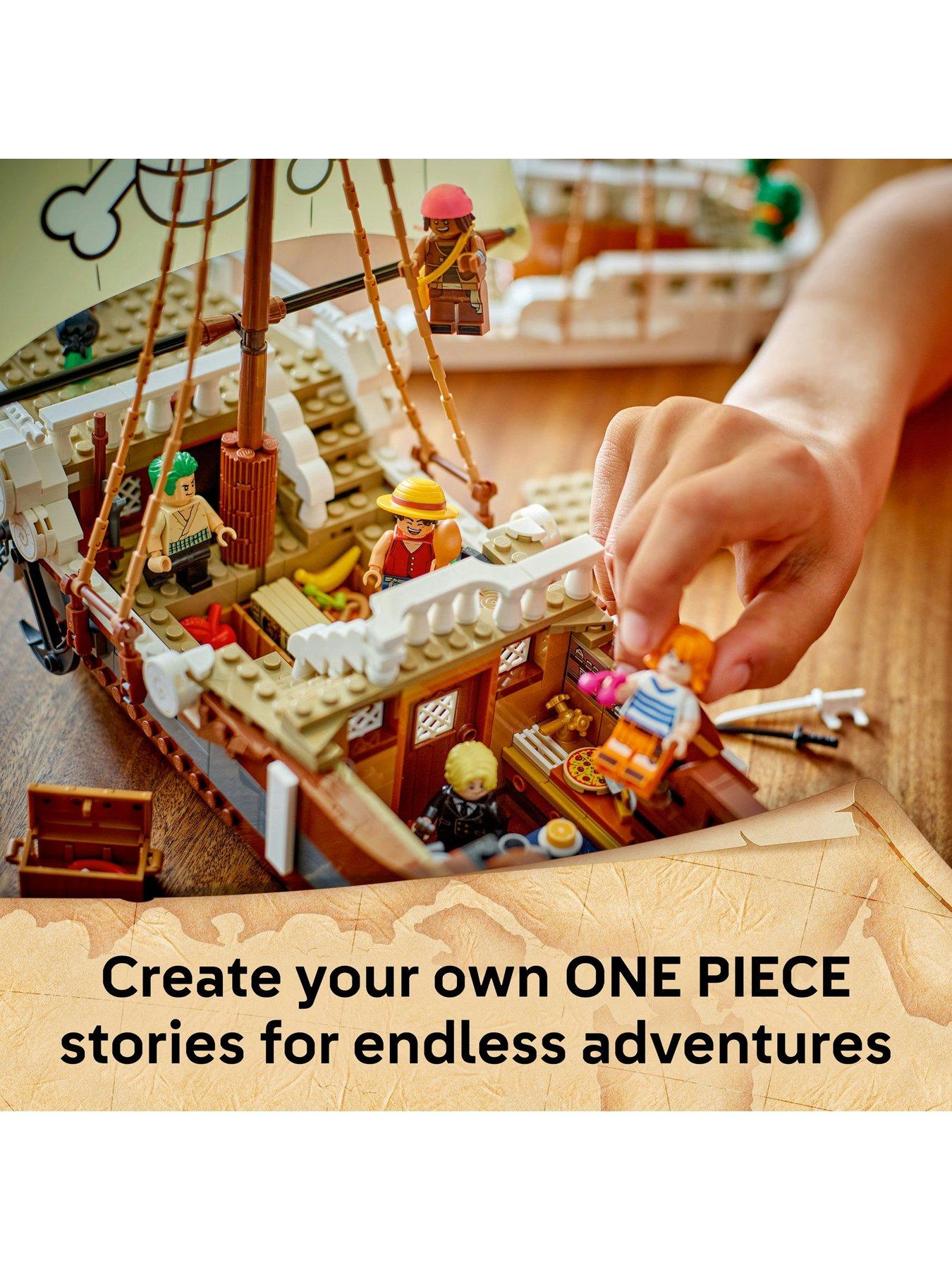 Image 6 of 8 of One Piece The Going Merry Pirate Ship Toy 75639