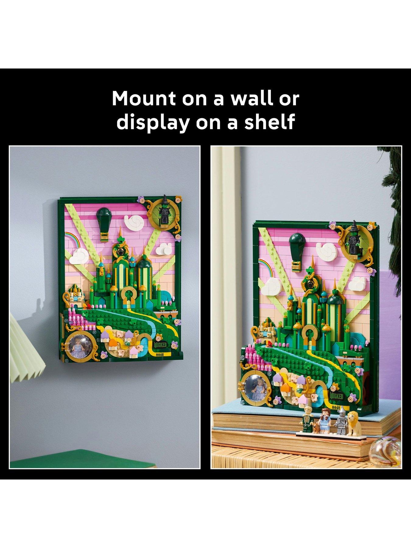 Image 6 of 8 of LEGO Wicked Emerald City Wall Art Building Set 75685