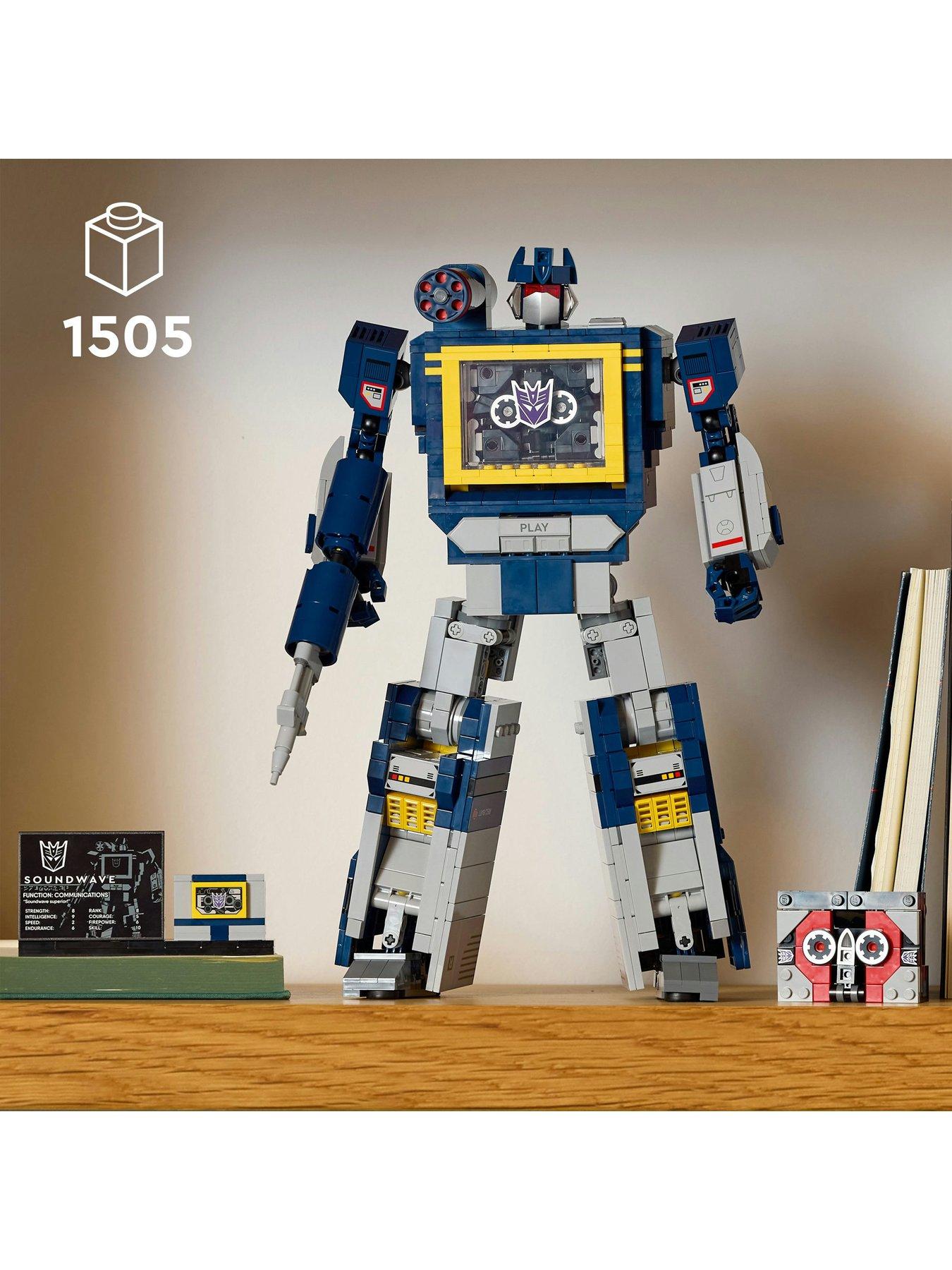 Image 2 of 8 of LEGO Icons Transformers: Soundwave Model Kit 10358