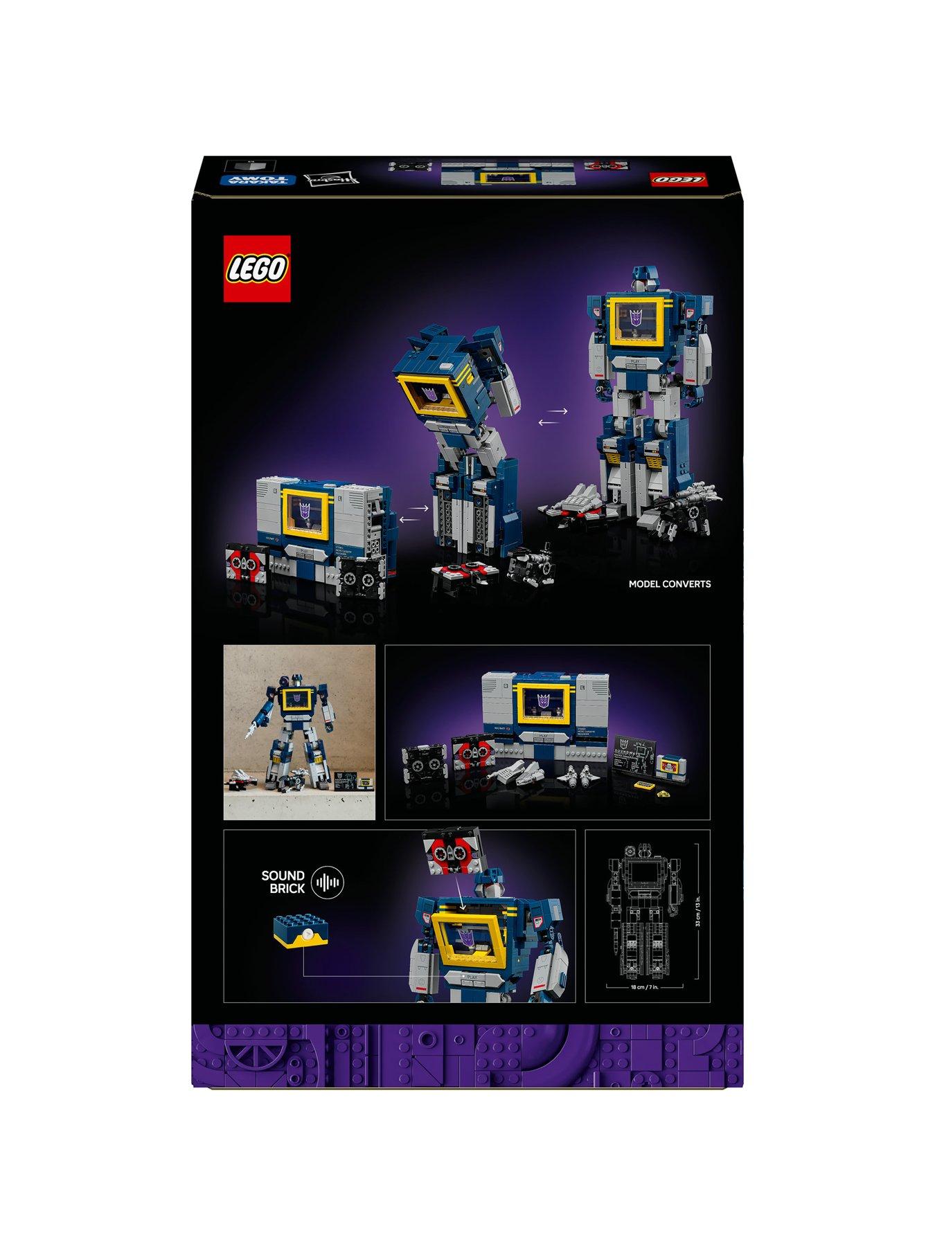 Image 7 of 8 of LEGO Icons Transformers: Soundwave Model Kit 10358