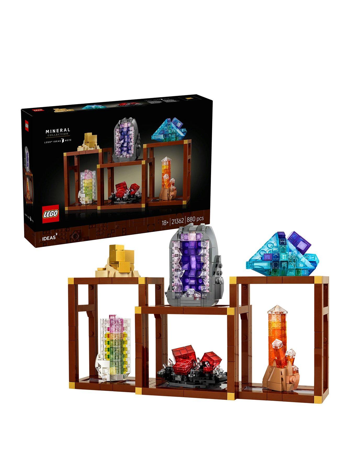 LEGO Ideas Mineral Collection Set for Adults 21362