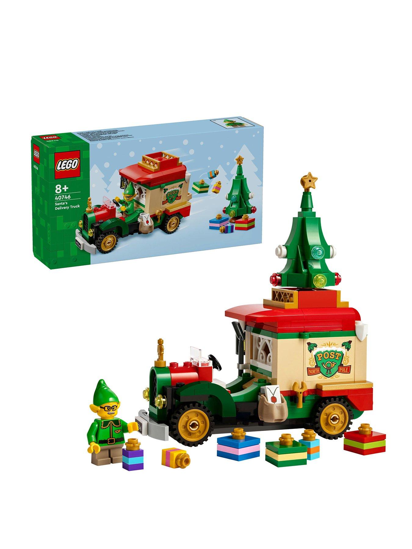 Image 1 of 7 of LEGO Santa&rsquo;s Delivery Truck Toy for Kids 40746