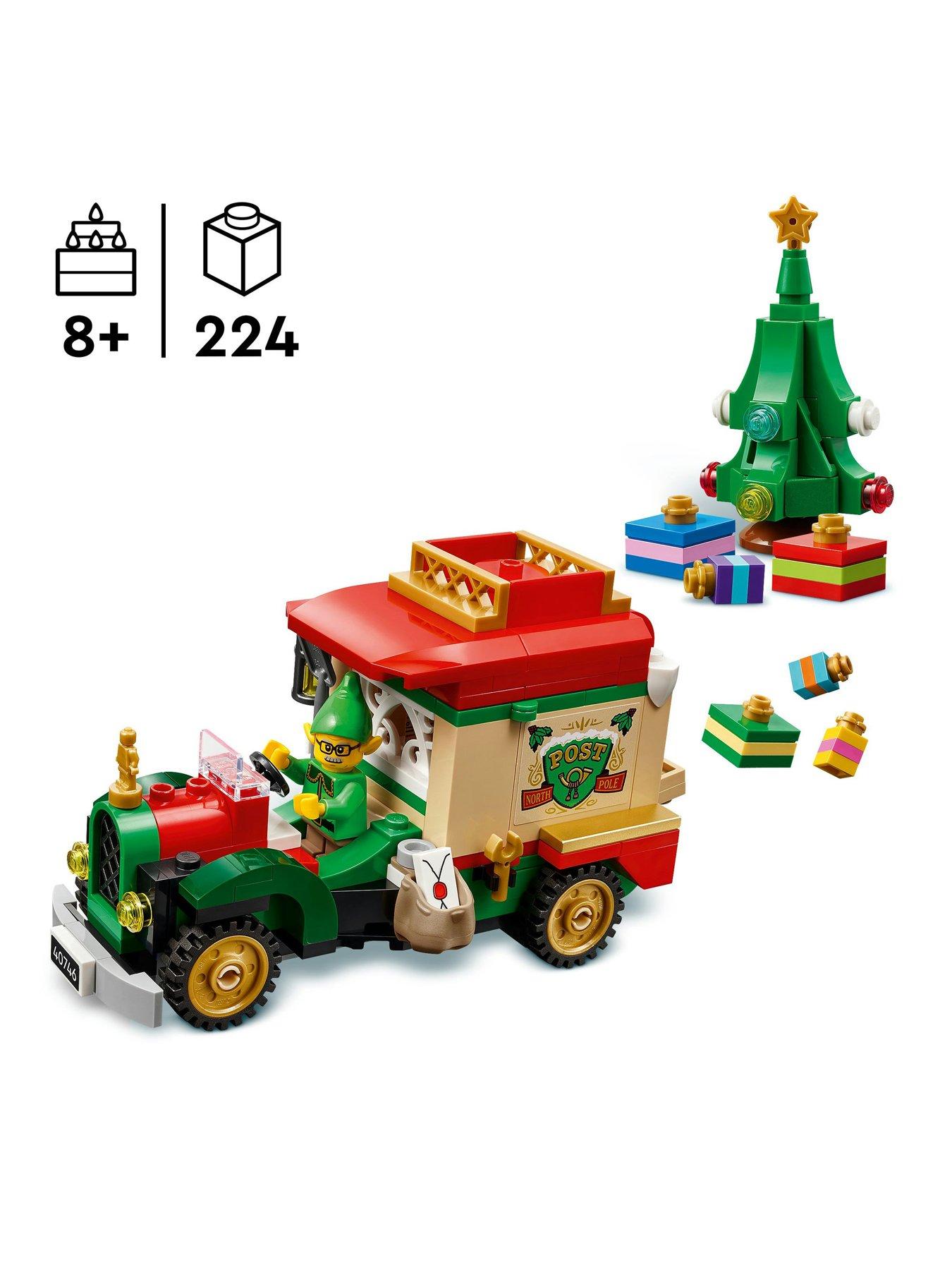 Image 2 of 7 of LEGO Santa&rsquo;s Delivery Truck Toy for Kids 40746