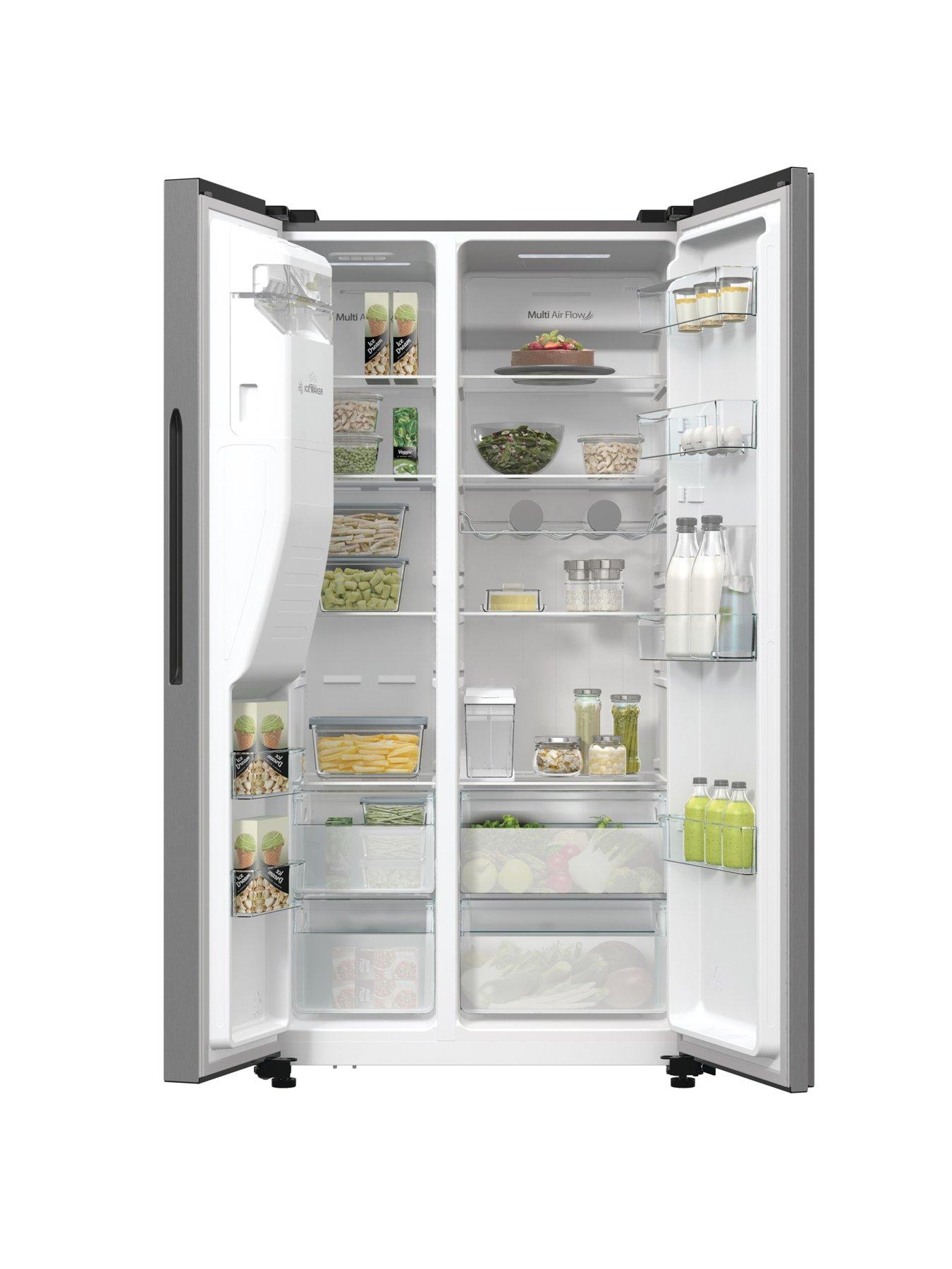 stillFront image of hisense-rs5p535ntcduk-american-side-by-side-refrigerator-non-plumbed-water-amp-ice-d-rated
